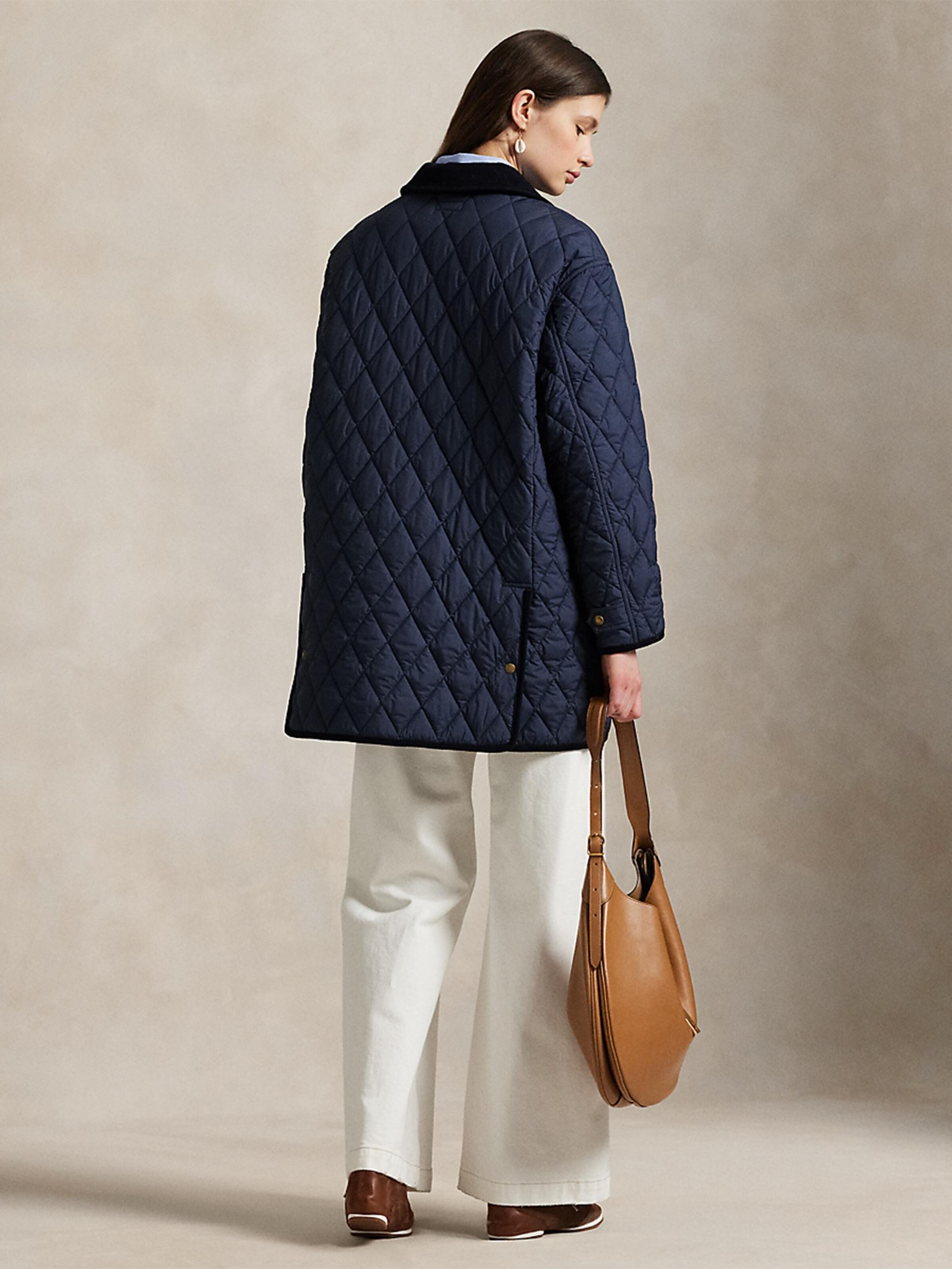 Polo Ralph Lauren Ανοιξιάτικο και φθινοπωρινό παλτό ναυτικό μπλε