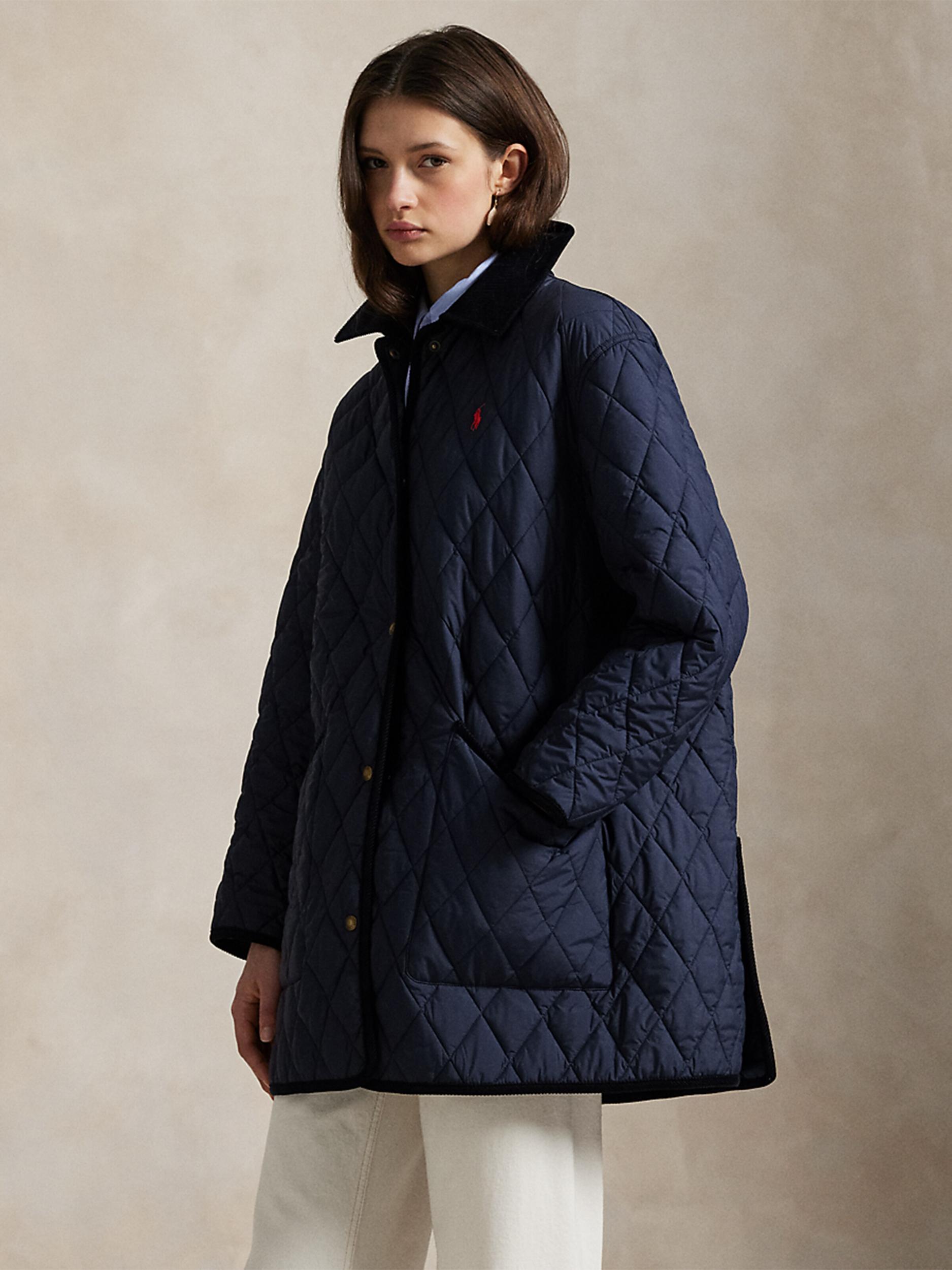 Polo Ralph Lauren Ανοιξιάτικο και φθινοπωρινό παλτό ναυτικό μπλε