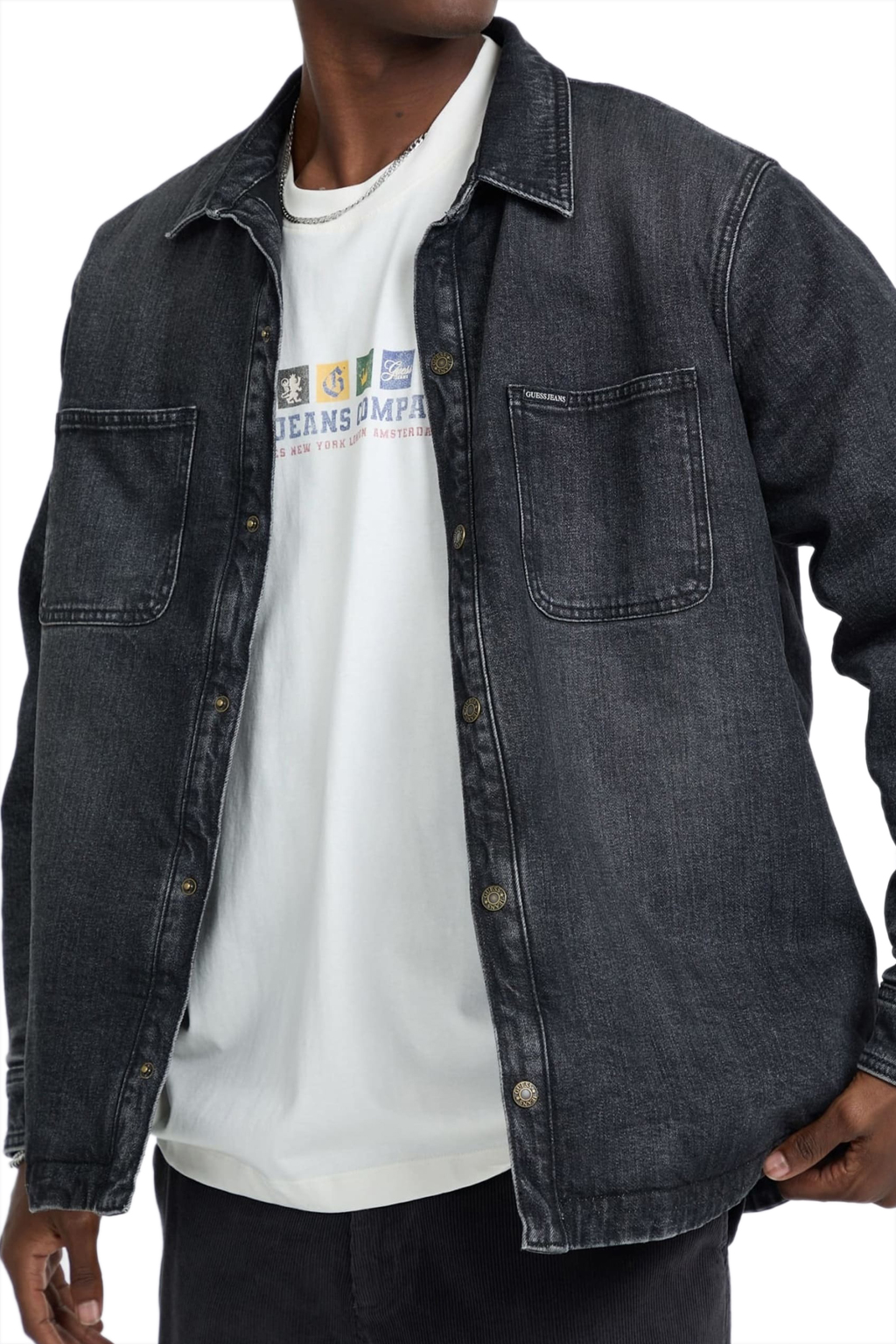 GUESS DENIM ΜΠΟΥΦΑΝ ΑΝΔΡΙΚΟ M5BN58D5LW5-GJBD