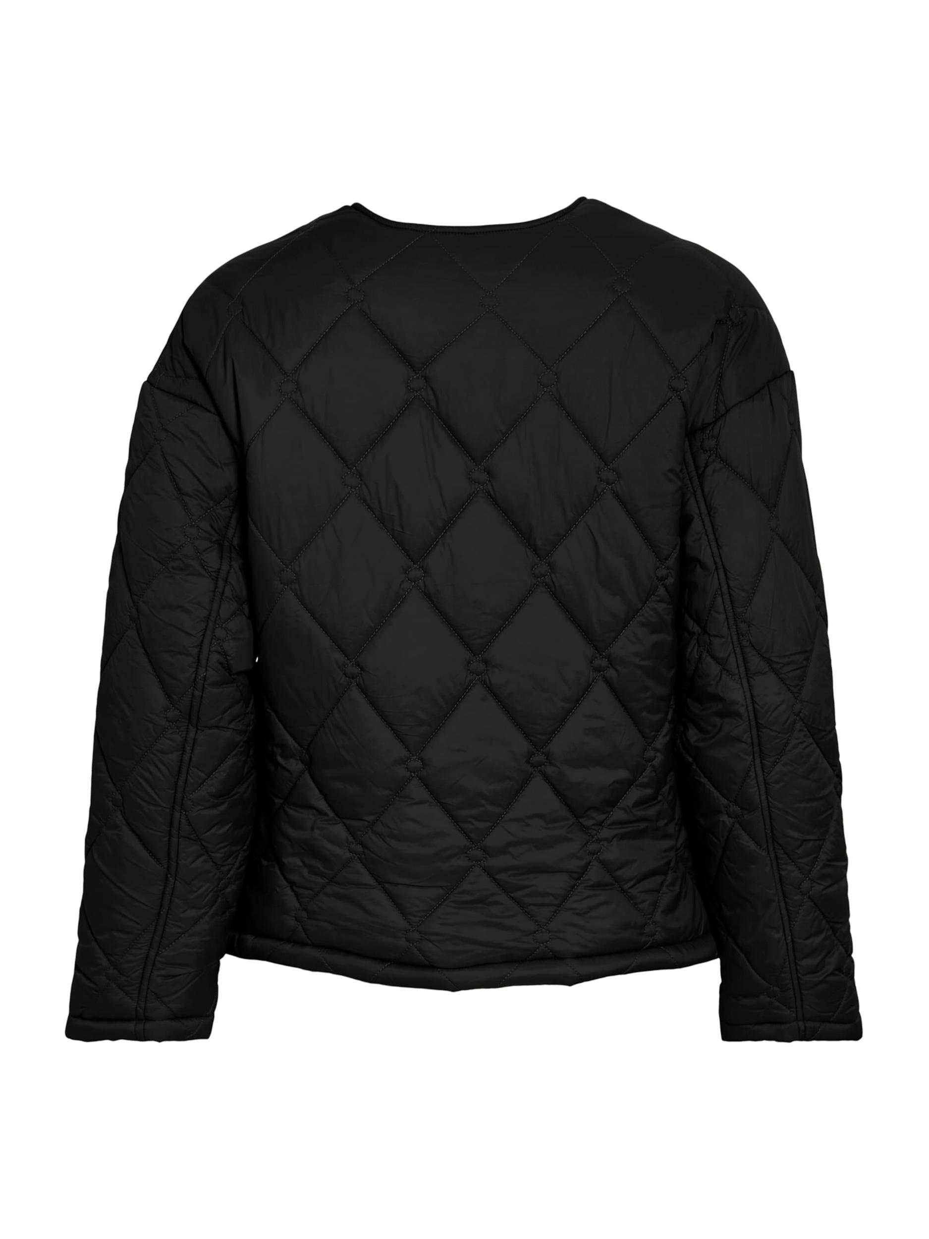 VILA Φθινοπωρινό και ανοιξιάτικο μπουφάν μαύρο