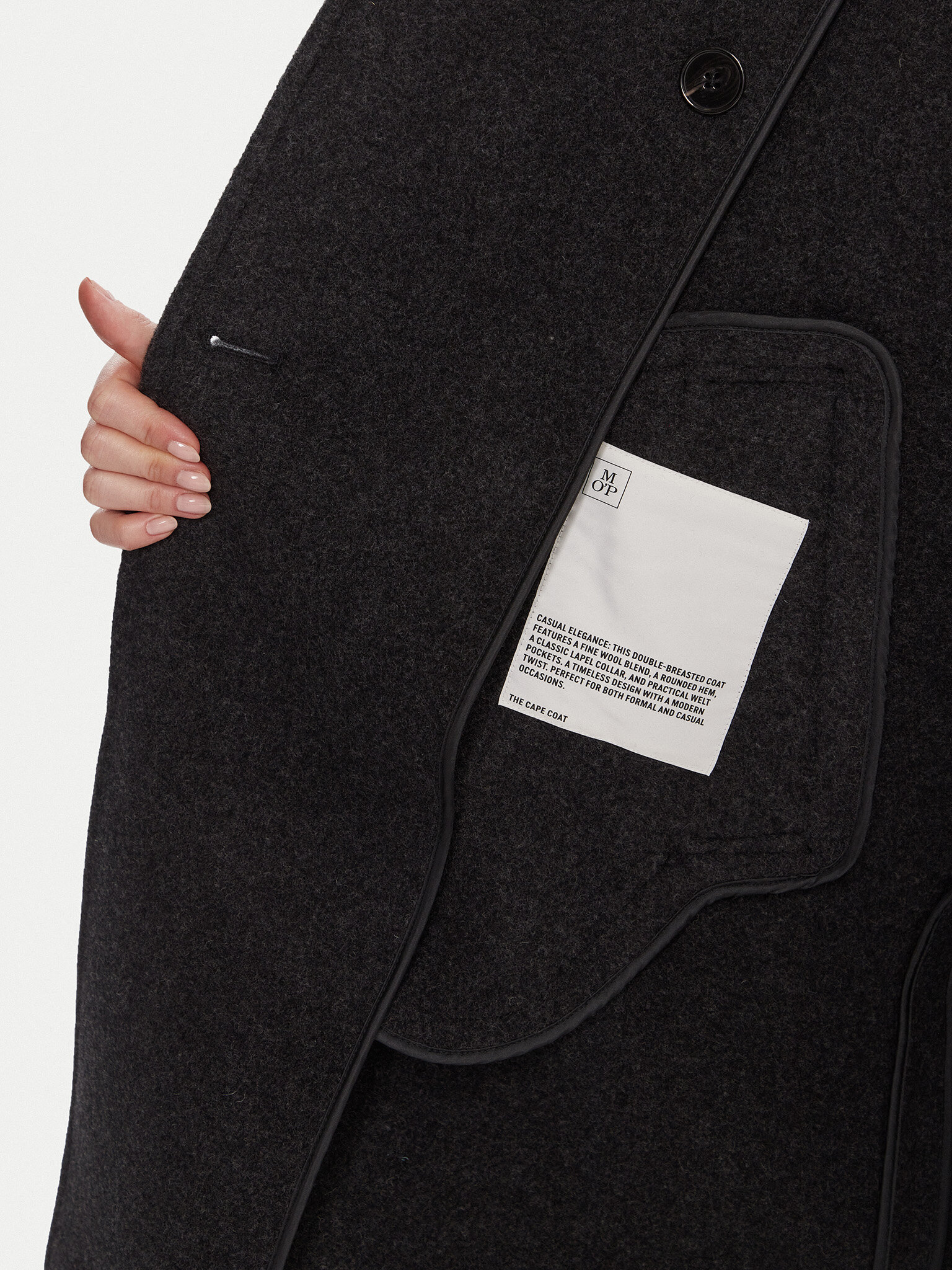 Μάλλινο παλτό Marc O'Polo