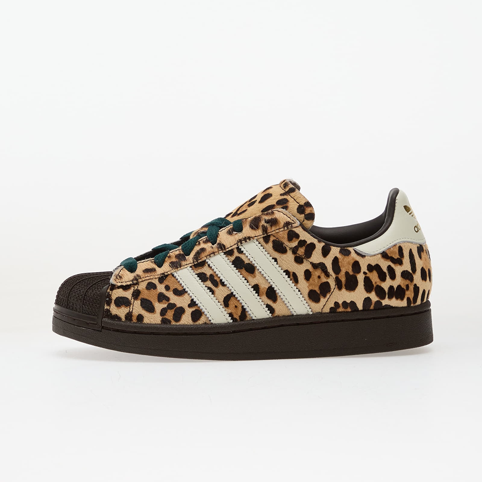 adidas Originals adidas Superstar II W Dark Brown/ Ivory/ Gold Metallic