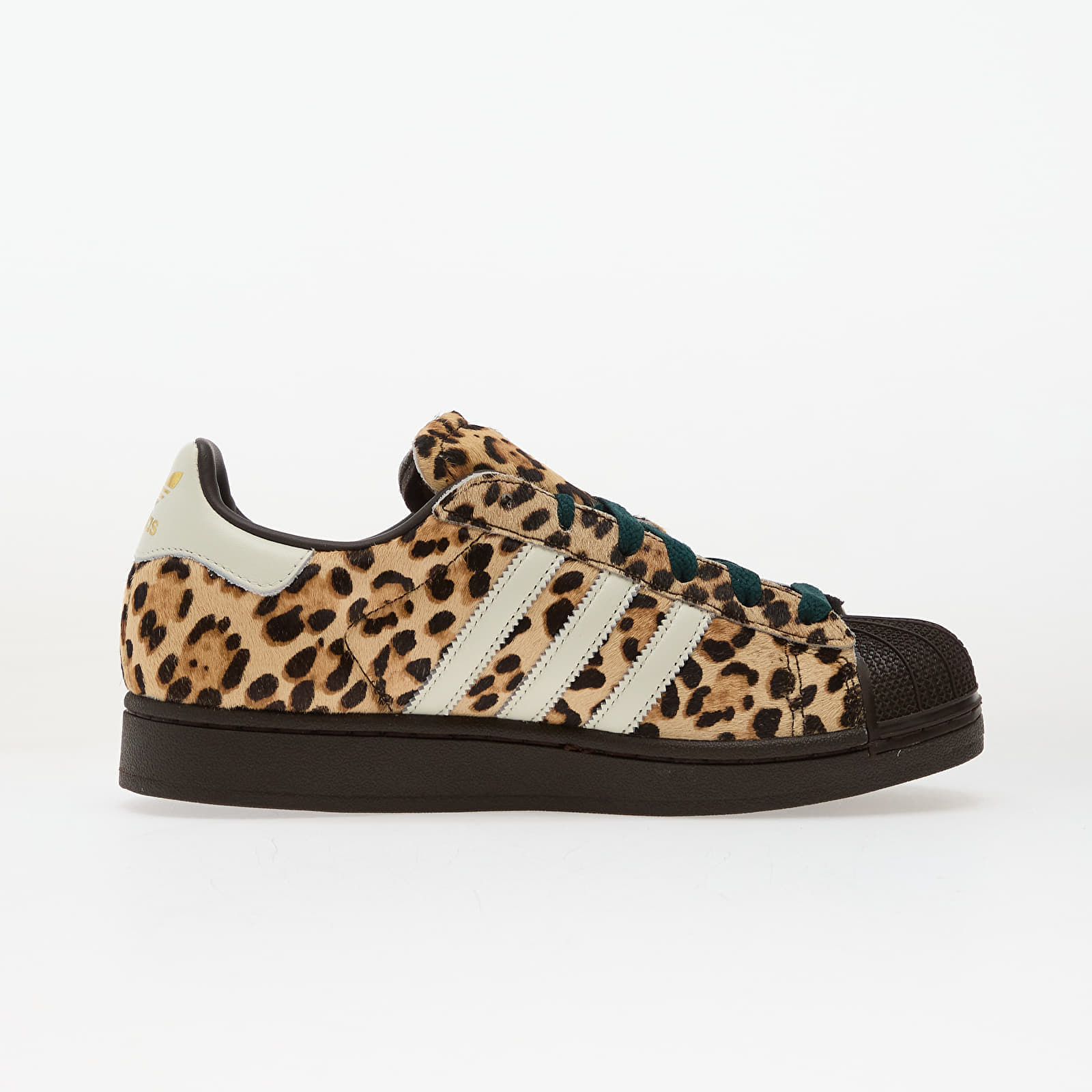 adidas Originals adidas Superstar II W Dark Brown/ Ivory/ Gold Metallic