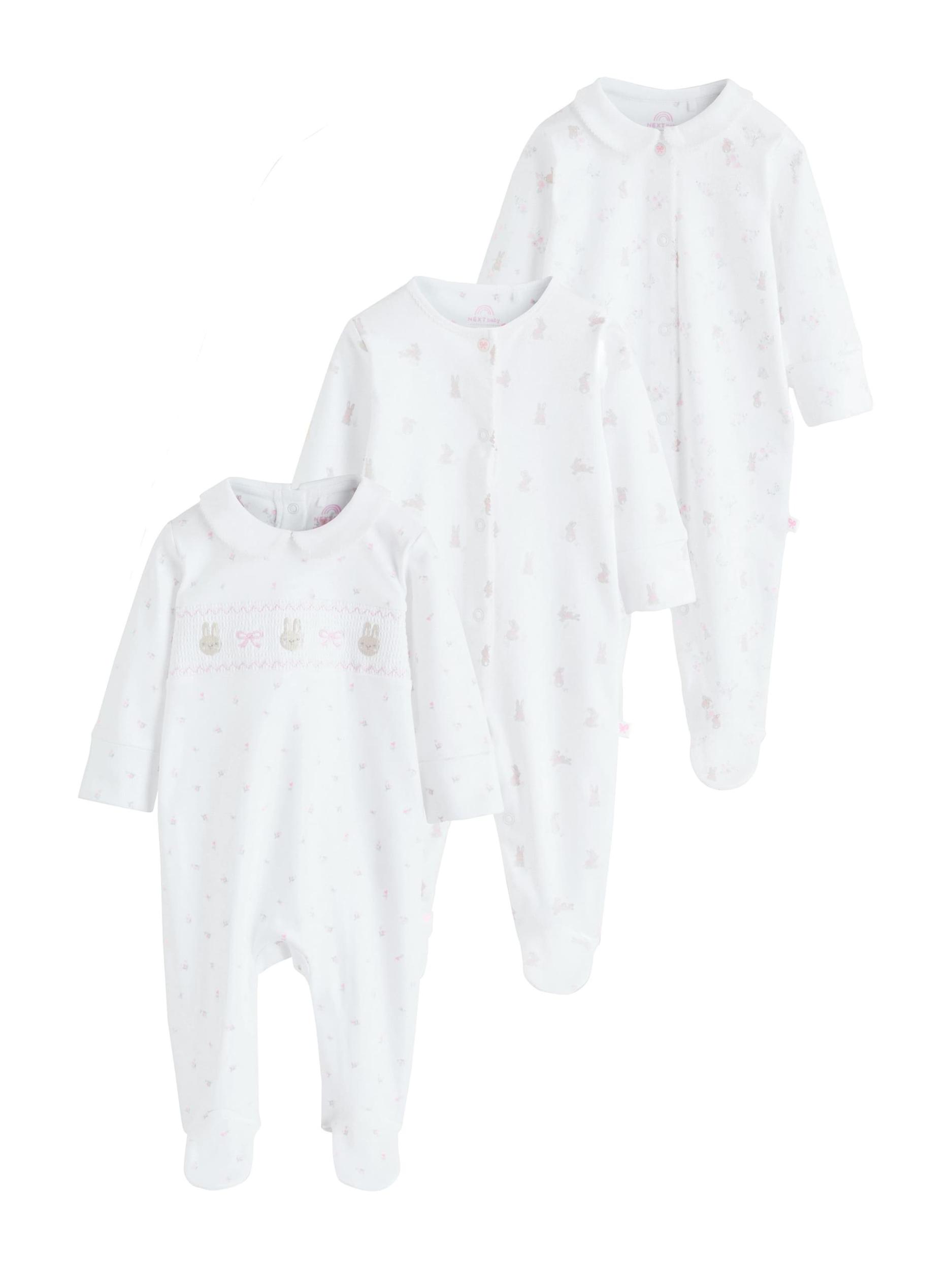 Next Πιτζάμα γκρι / ρόδινο / λευκό