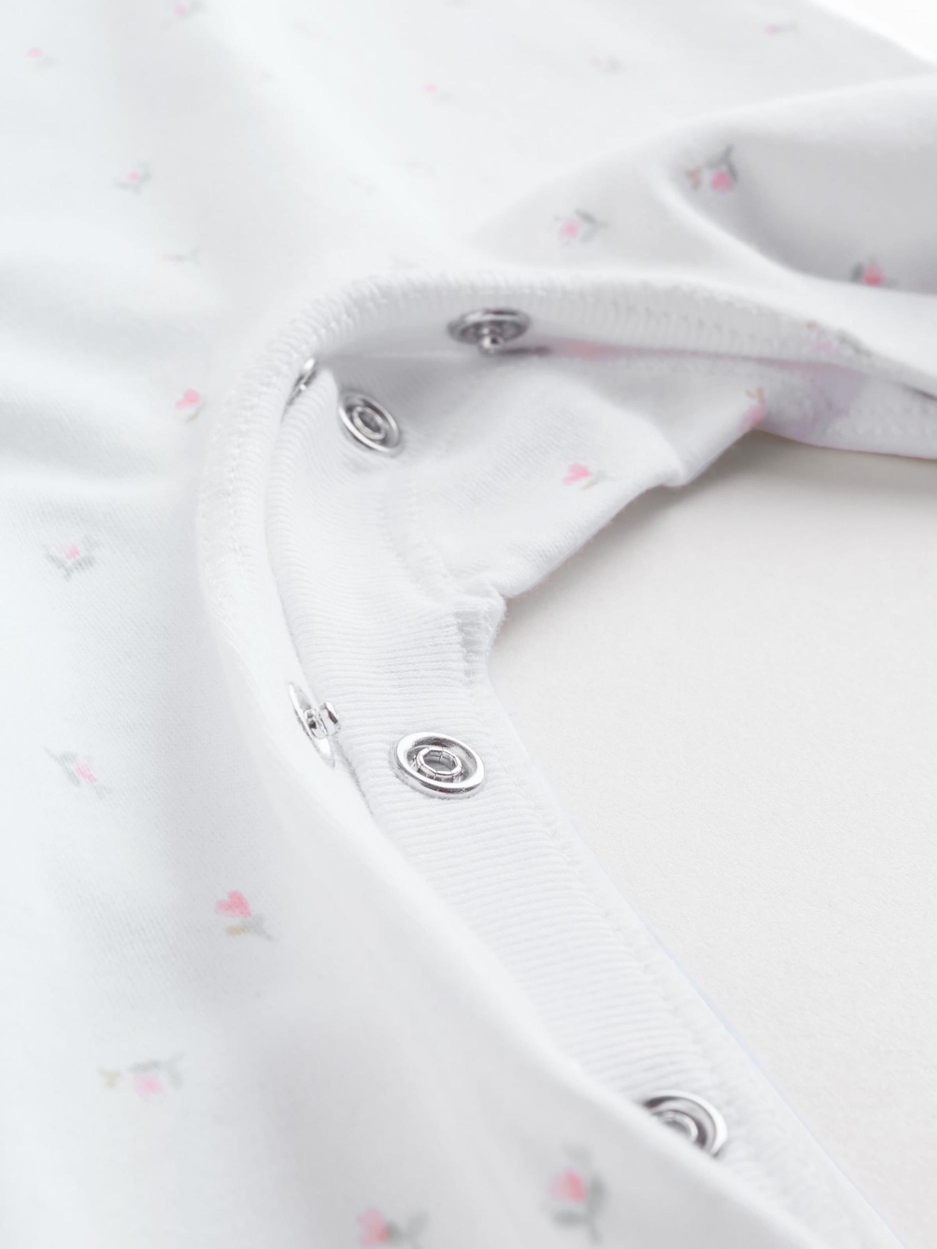 Next Πιτζάμα γκρι / ρόδινο / λευκό