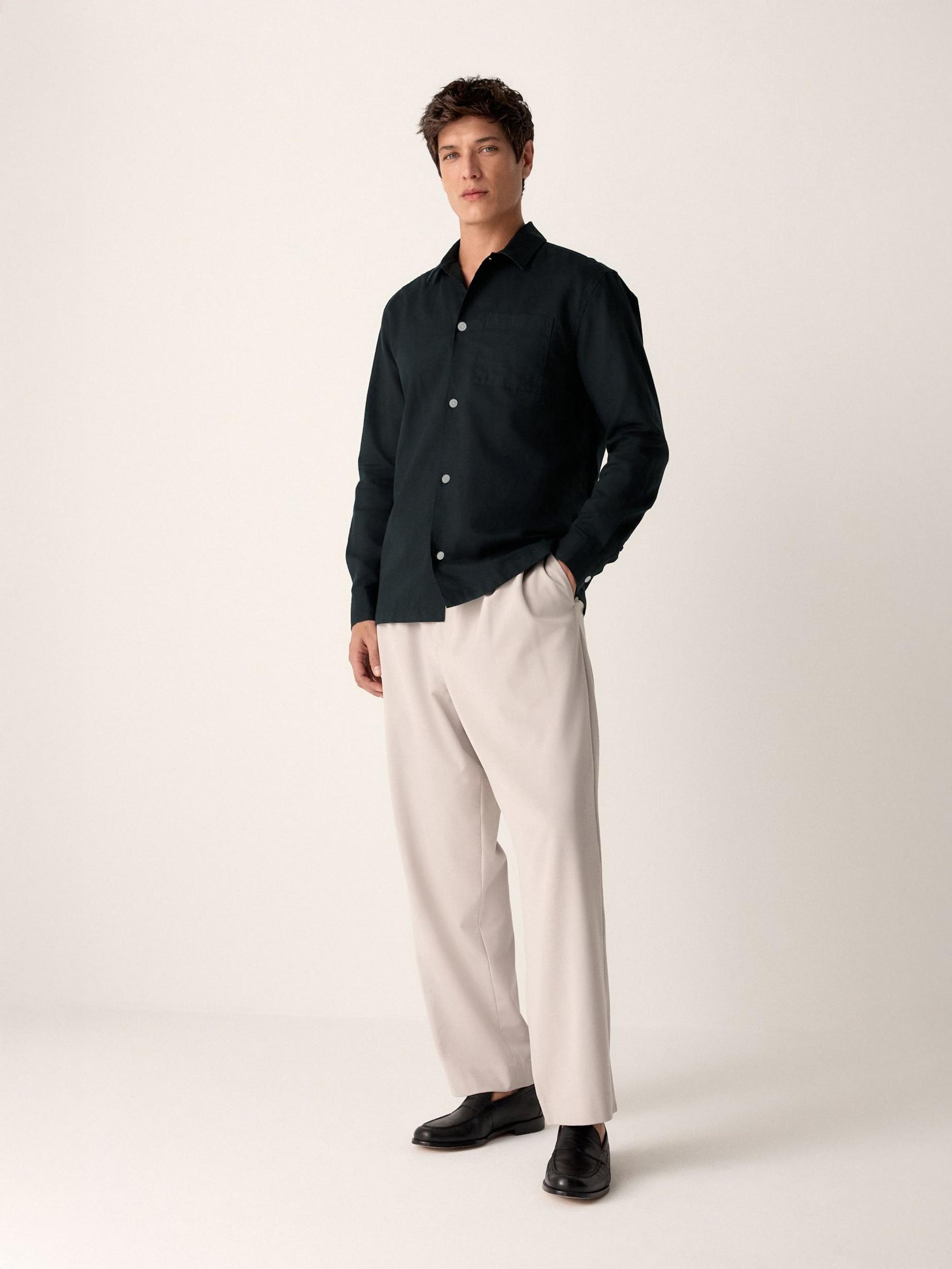 Next Πουκάμισο μαύρο