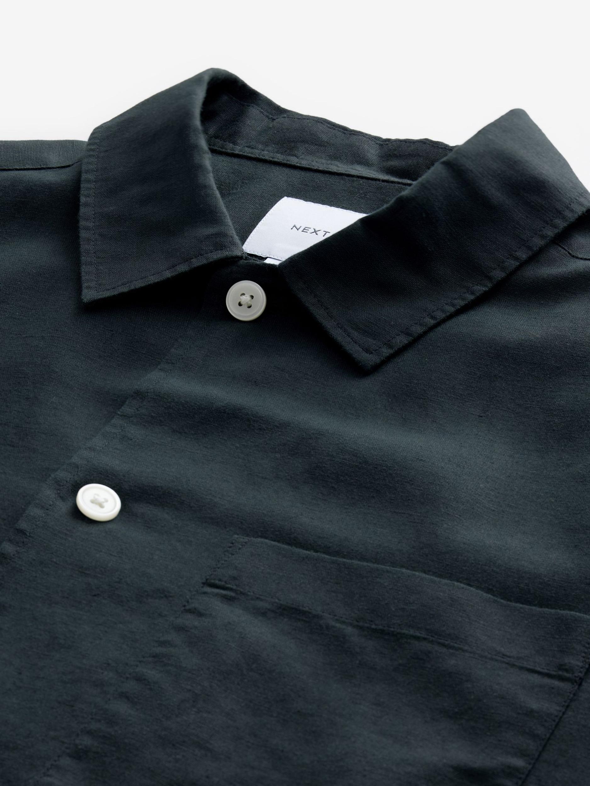 Next Πουκάμισο μαύρο