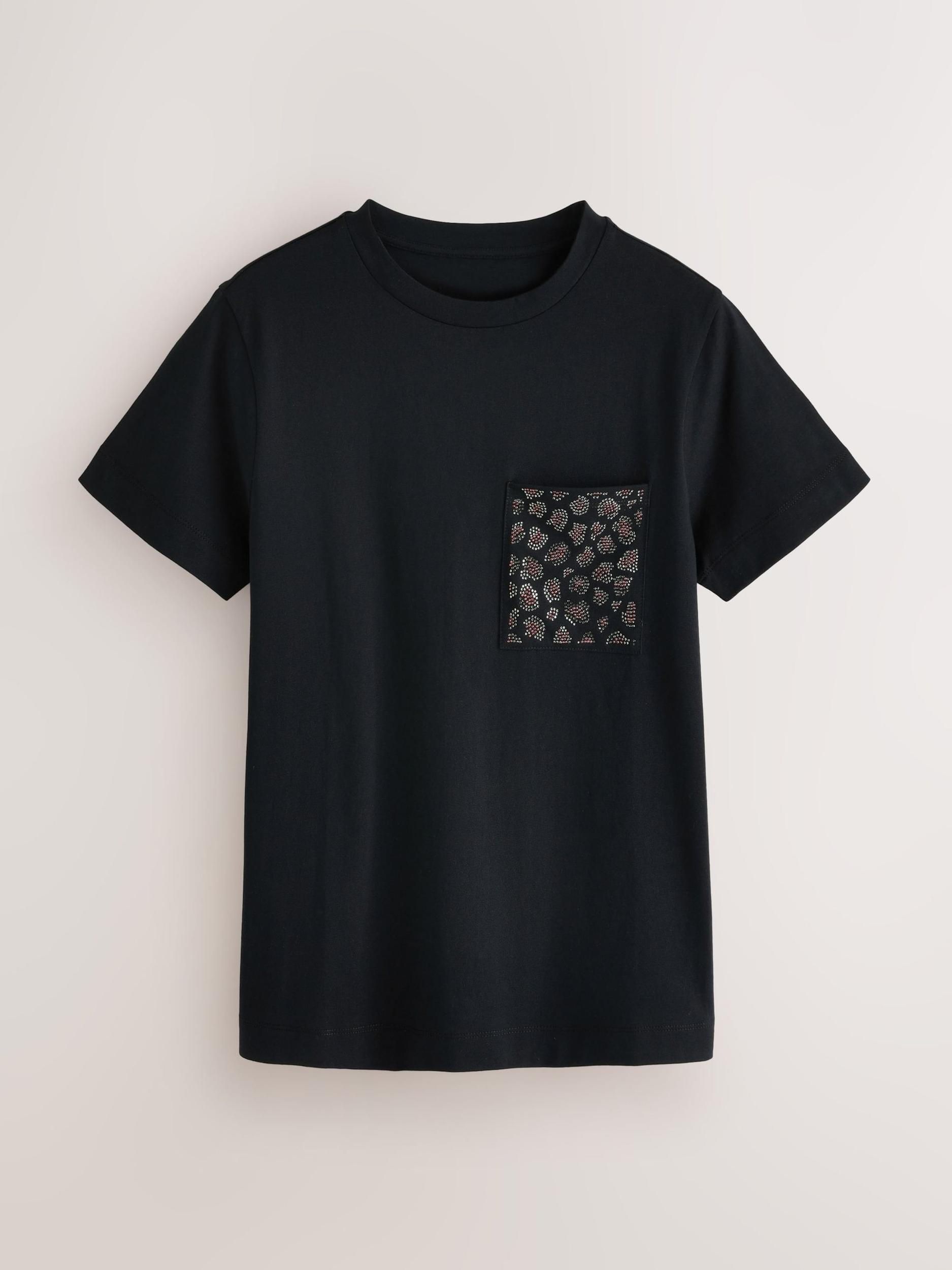 Next Μπλουζάκι μπεζ / μαύρο