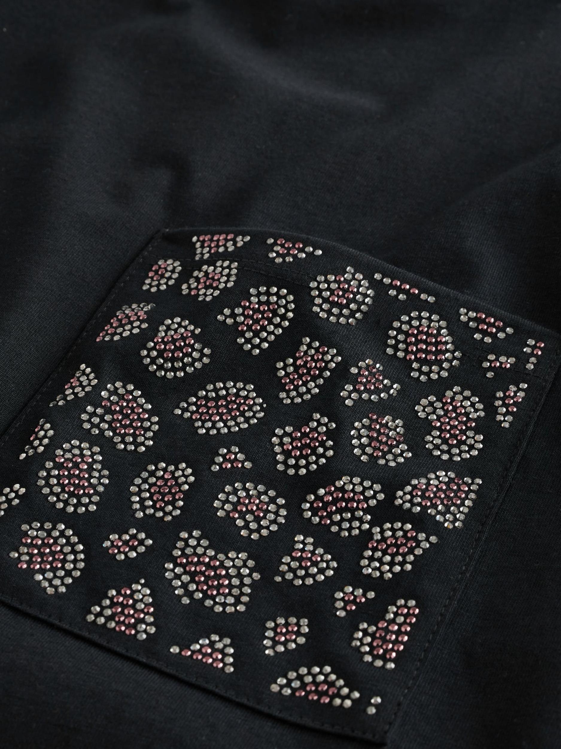 Next Μπλουζάκι μπεζ / μαύρο