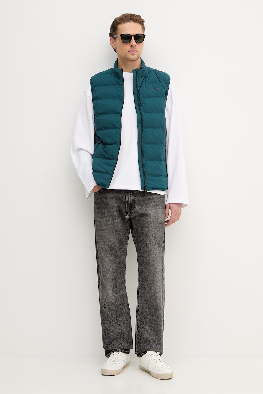 Αμάνικο μπουφάν Guess