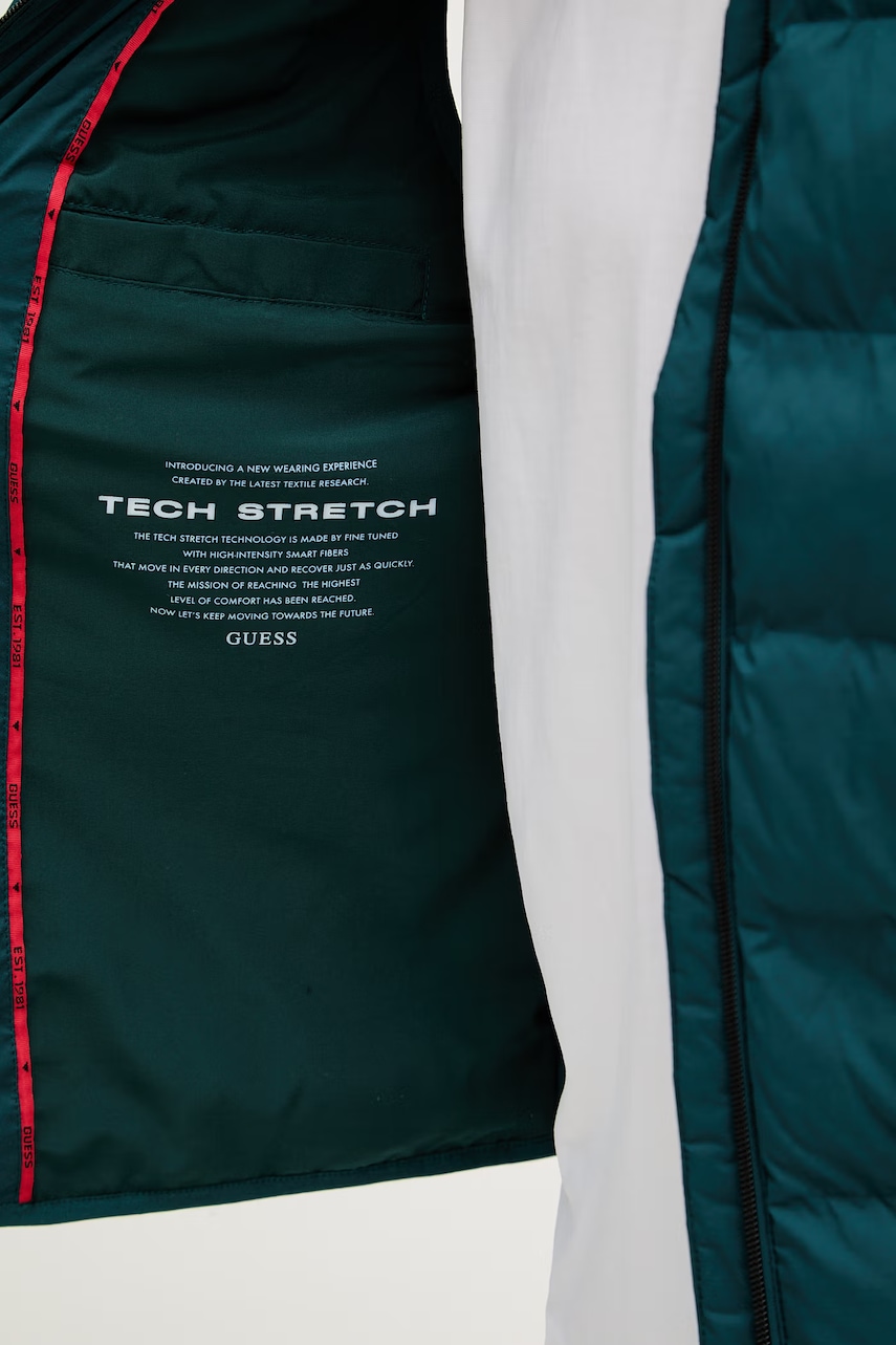 Αμάνικο μπουφάν Guess