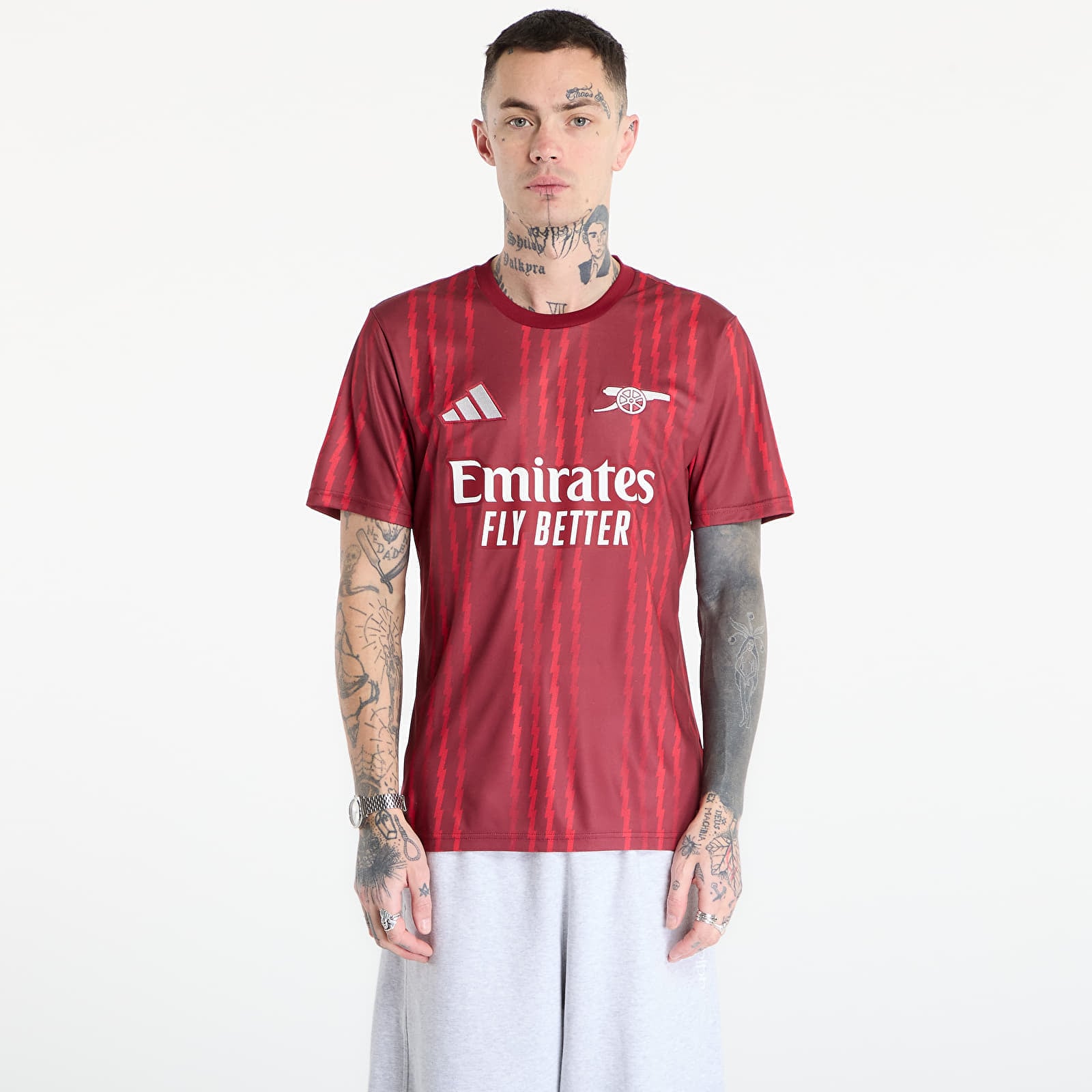 adidas Originals Τζέρσεϊ adidas Arsenal Fc 26 Pre-Match Jersey Team Coll Burgundy 2/ Pure Ruby M