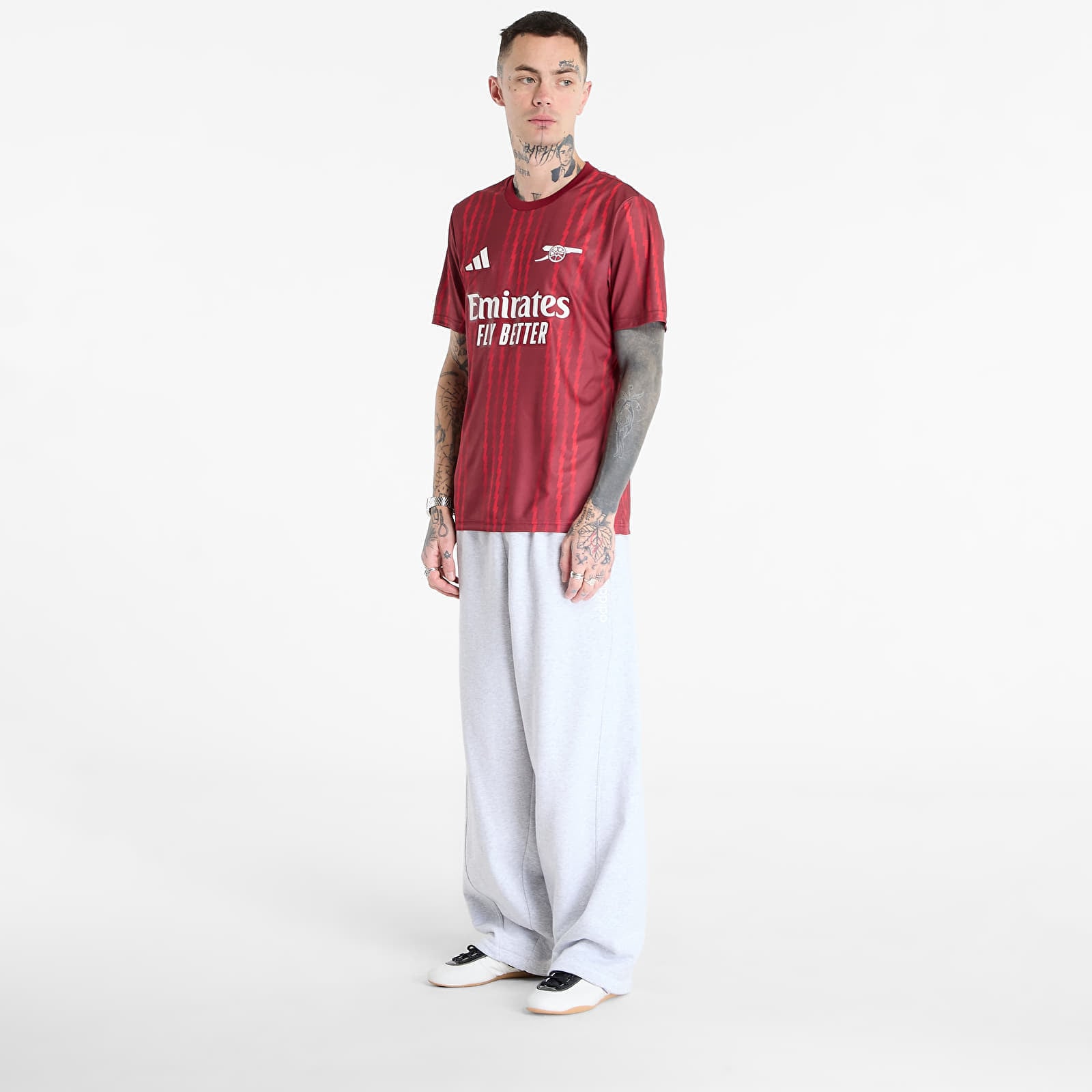 adidas Originals Τζέρσεϊ adidas Arsenal Fc 26 Pre-Match Jersey Team Coll Burgundy 2/ Pure Ruby M