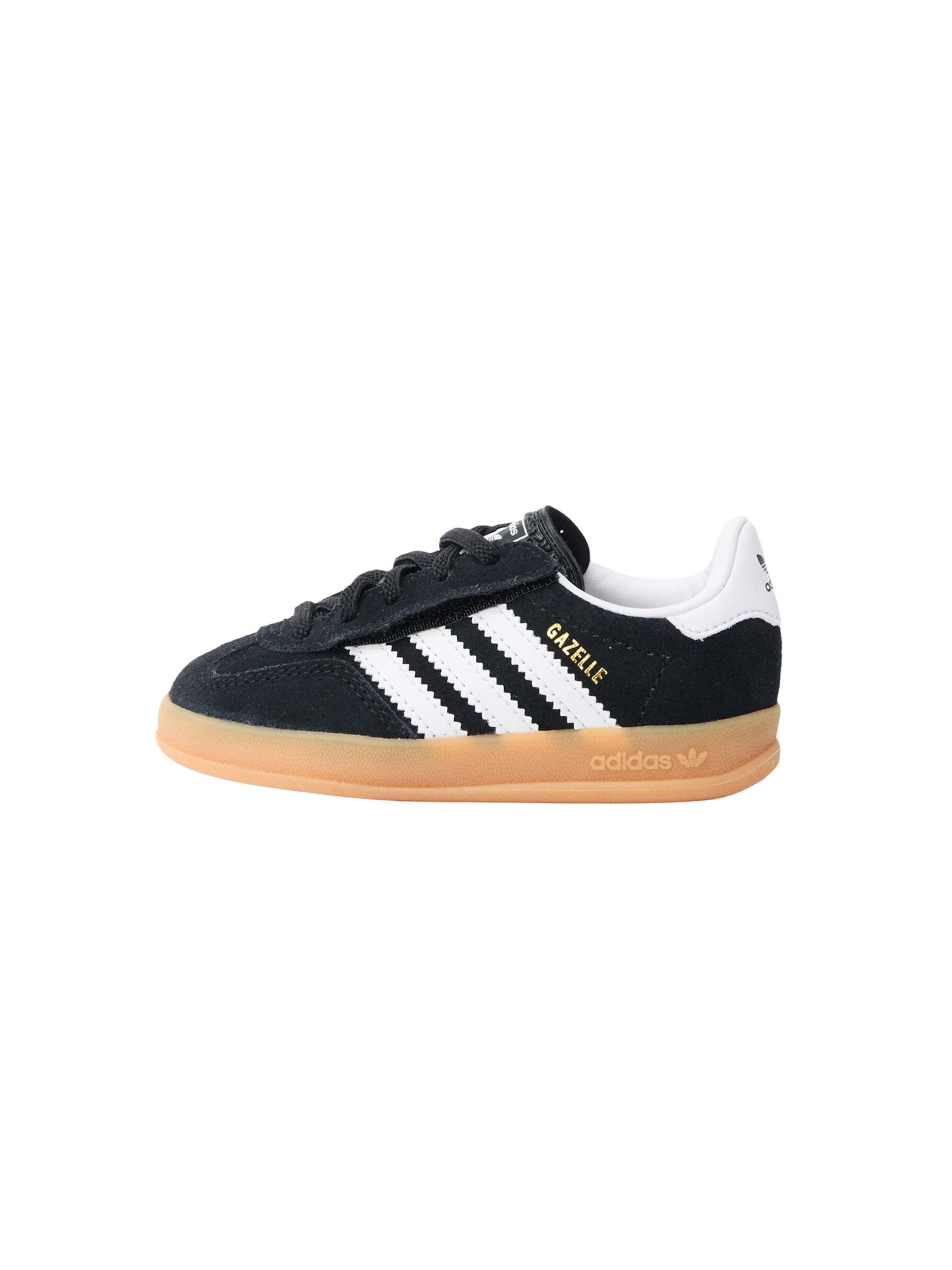 ADIDAS ORIGINALS Σνίκερ 'GAZELLE INDOOR' μαύρο / λευκό