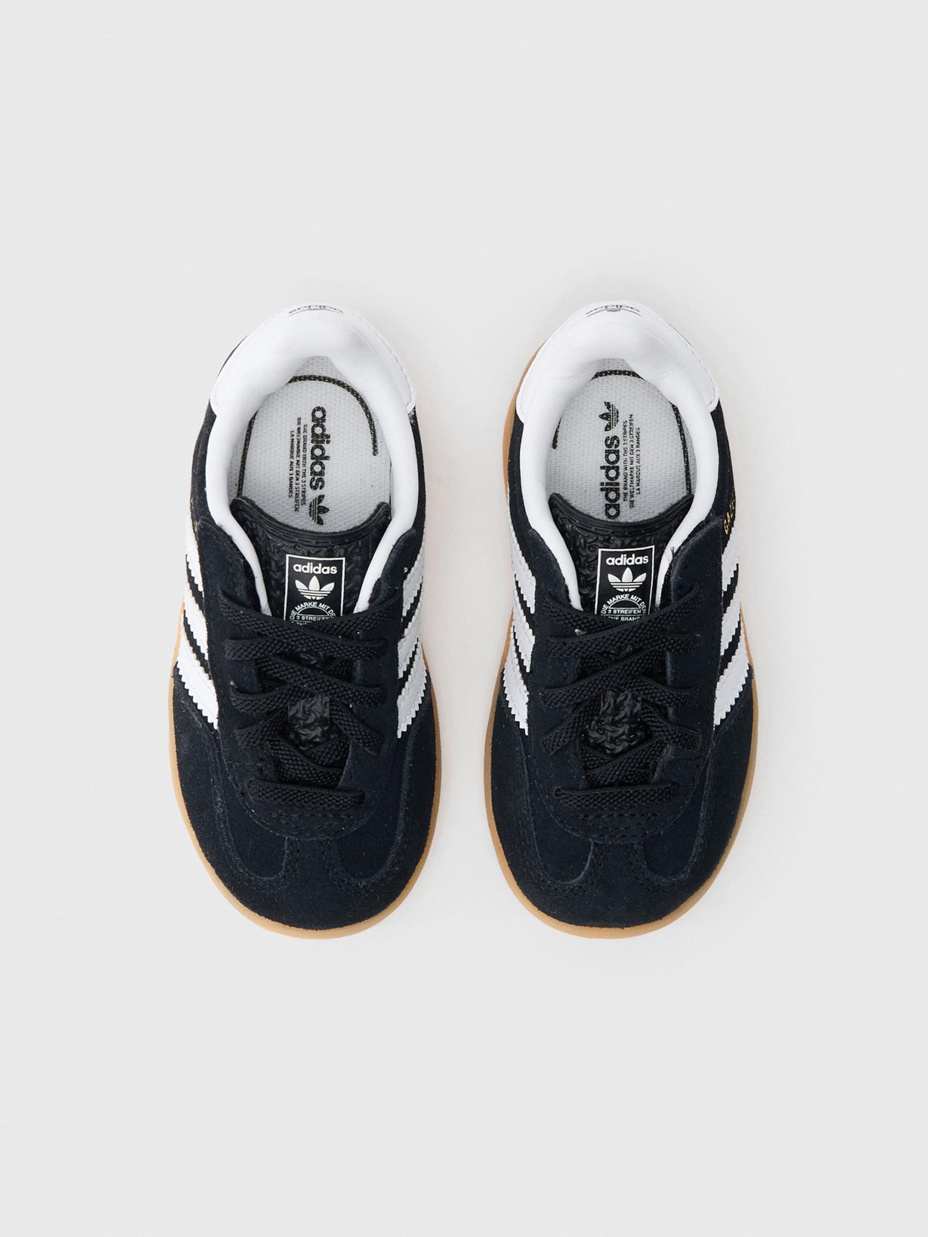 ADIDAS ORIGINALS Σνίκερ 'GAZELLE INDOOR' μαύρο / λευκό