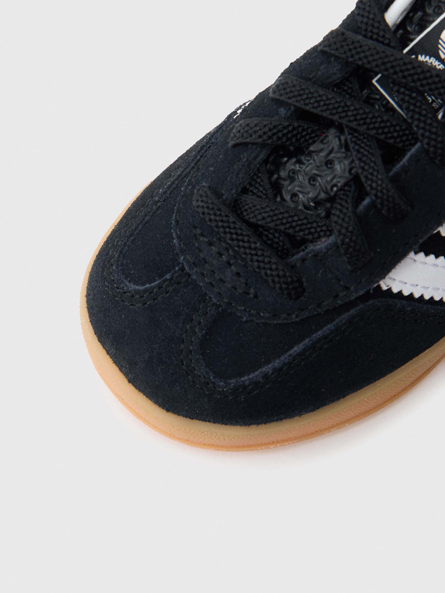 ADIDAS ORIGINALS Σνίκερ 'GAZELLE INDOOR' μαύρο / λευκό