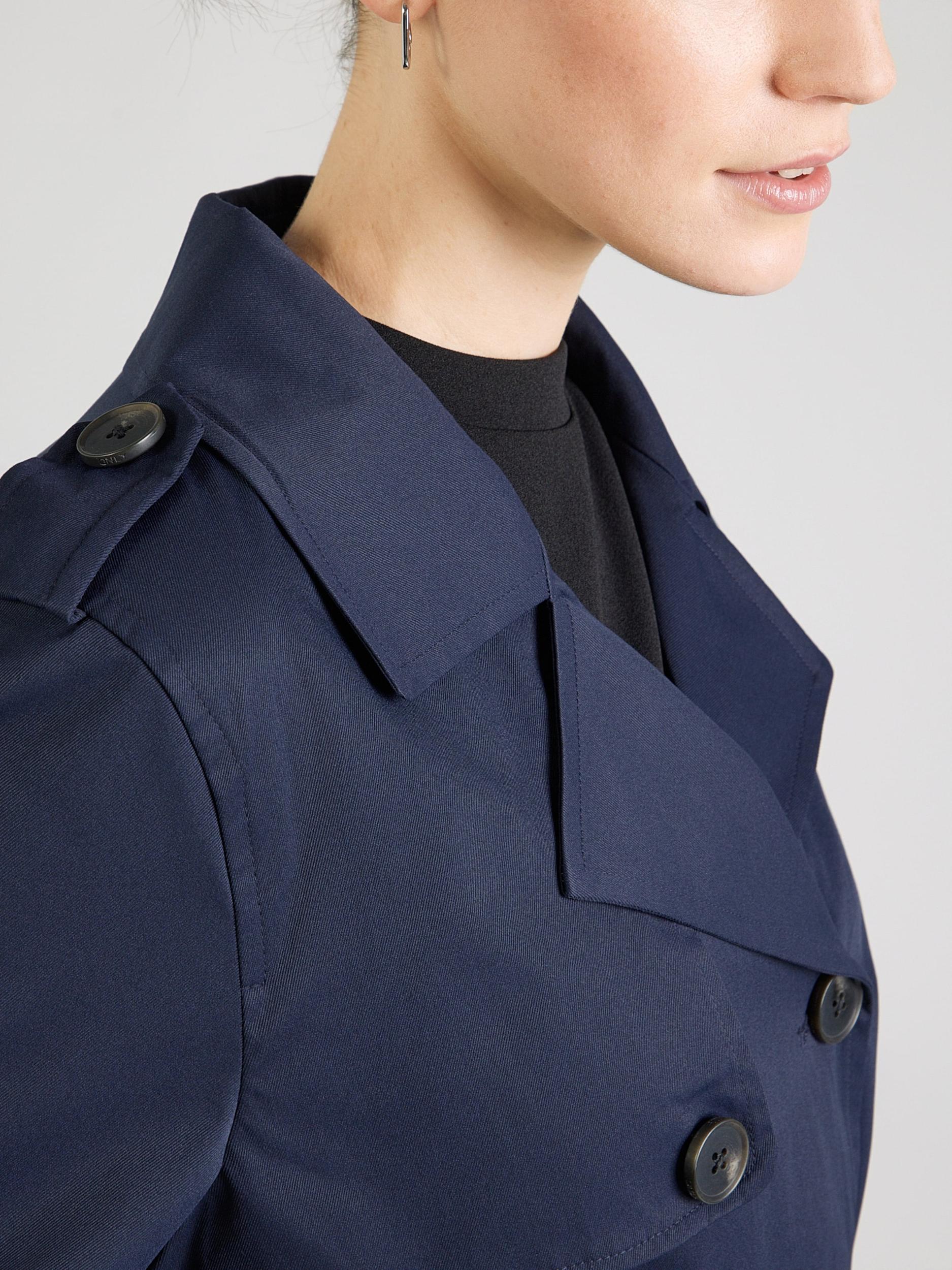 ONLY Ανοιξιάτικο και φθινοπωρινό παλτό 'ONLDisa' μπλε νύχτας