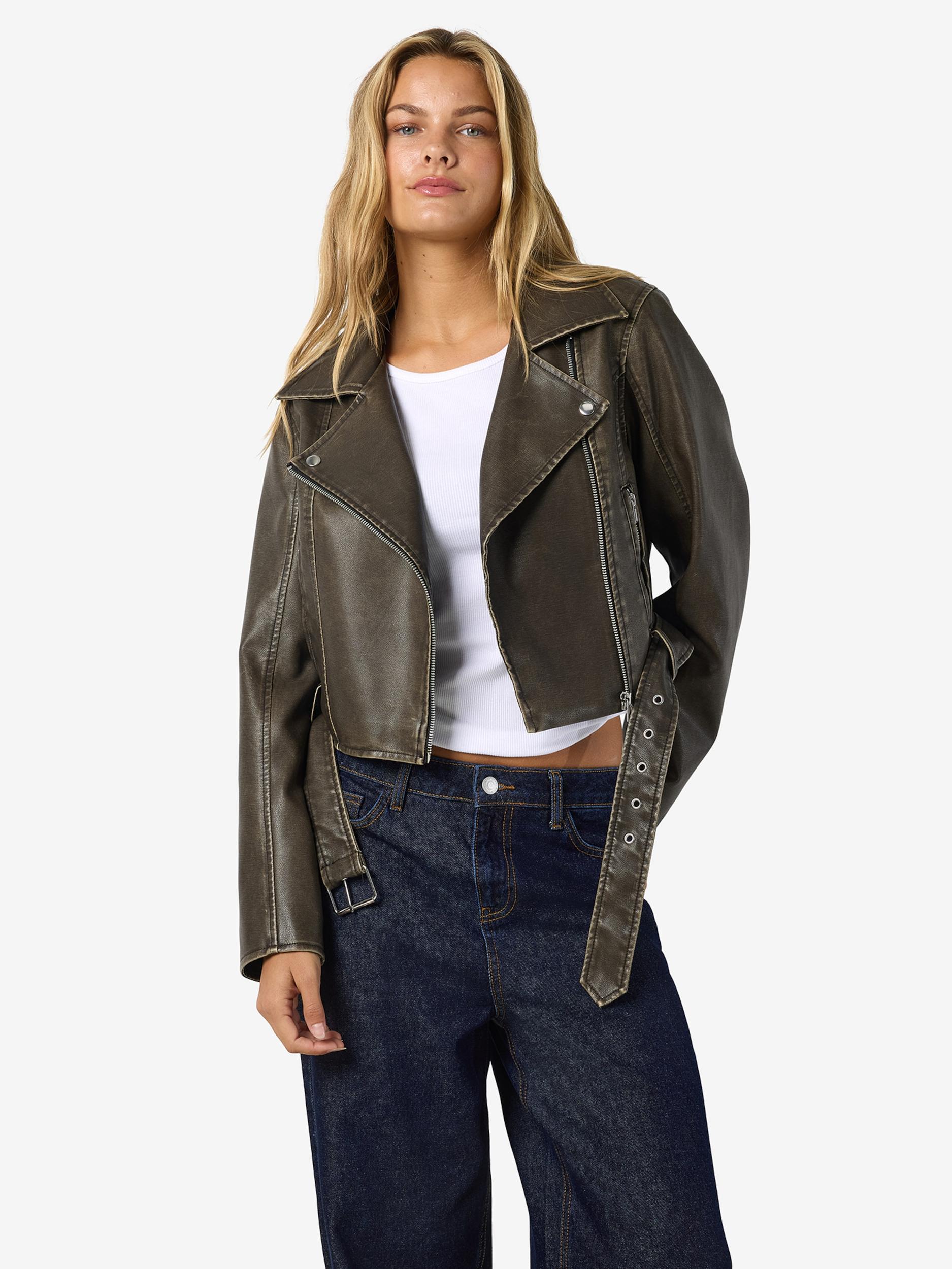 Noisy may Φθινοπωρινό και ανοιξιάτικο μπουφάν 'NMNelly' μαύρο