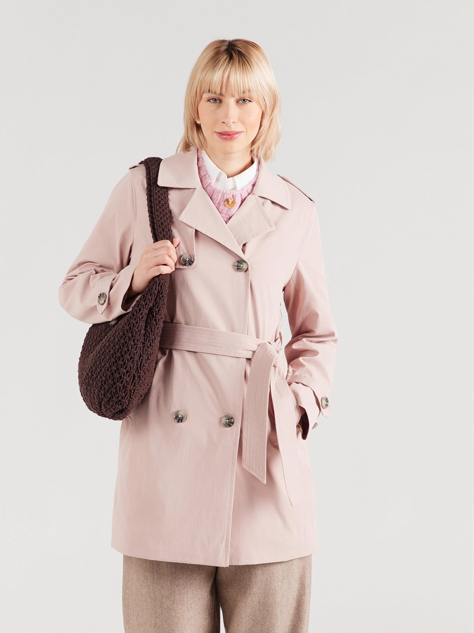 ONLY Ανοιξιάτικο και φθινοπωρινό παλτό 'ONLDisa' πούδρα