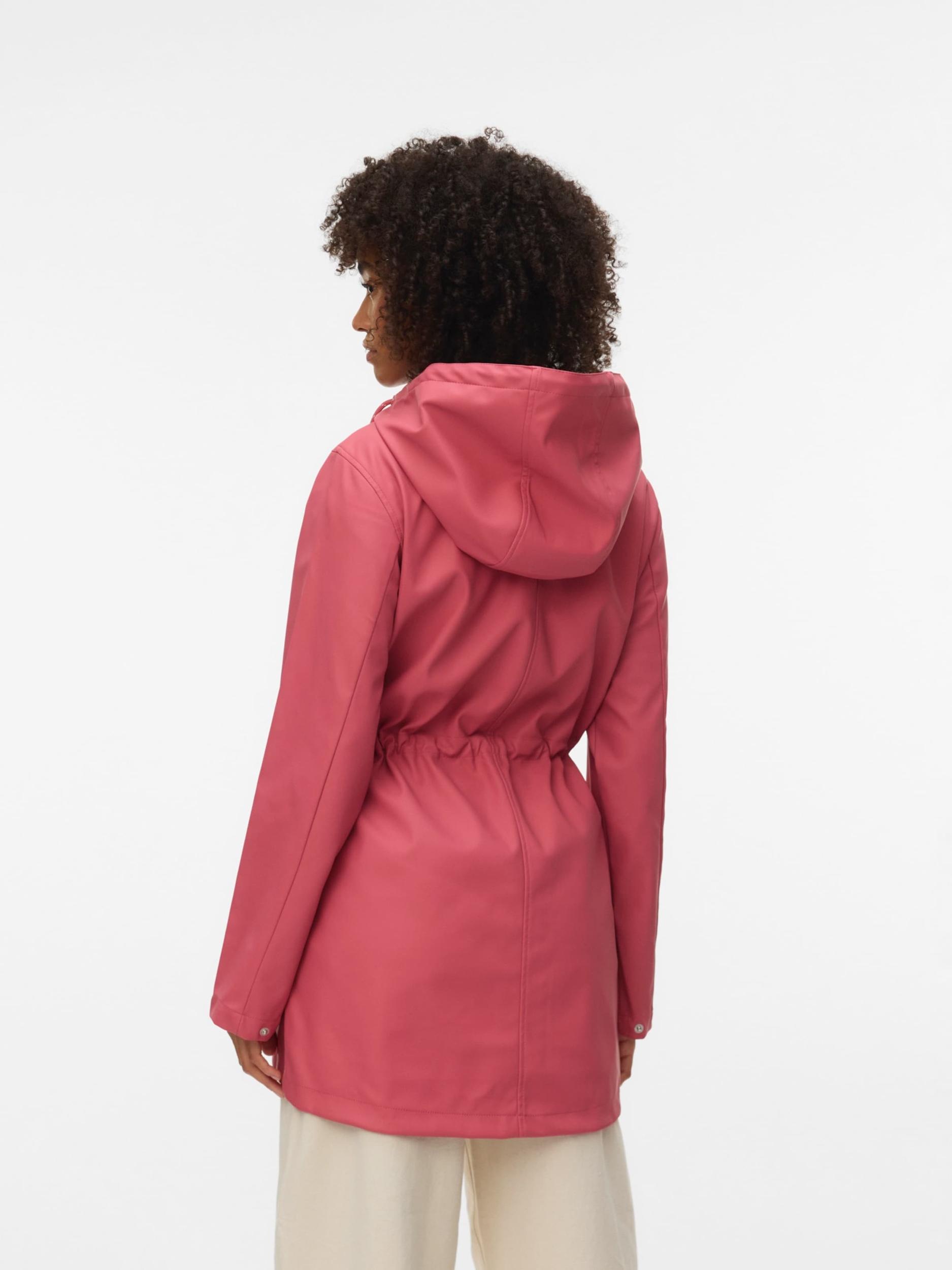 VERO MODA Φθινοπωρινό και ανοιξιάτικο μπουφάν 'VMMALOU' ροζέ