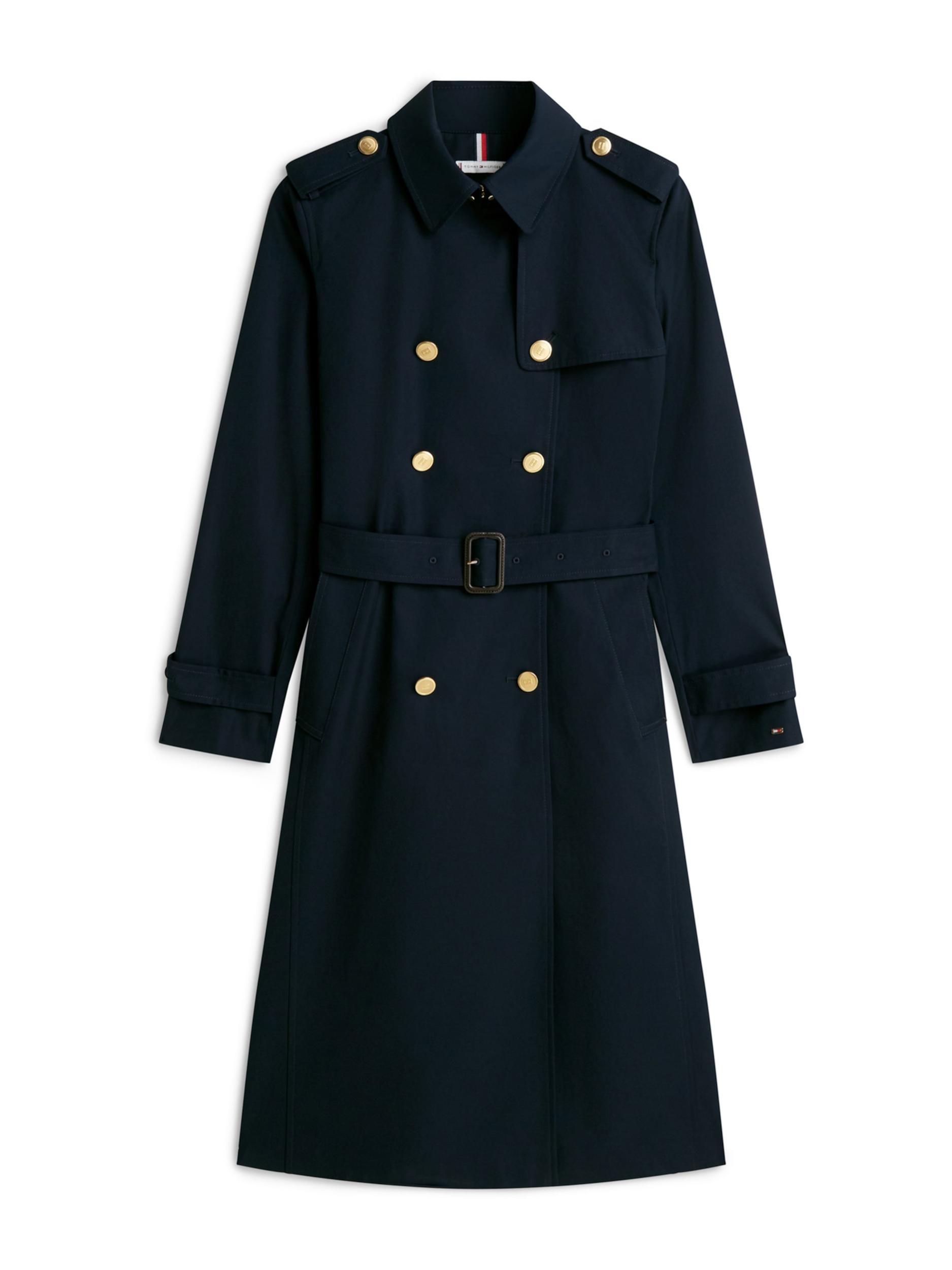 TOMMY HILFIGER Ανοιξιάτικο και φθινοπωρινό παλτό σκούρο μπλε