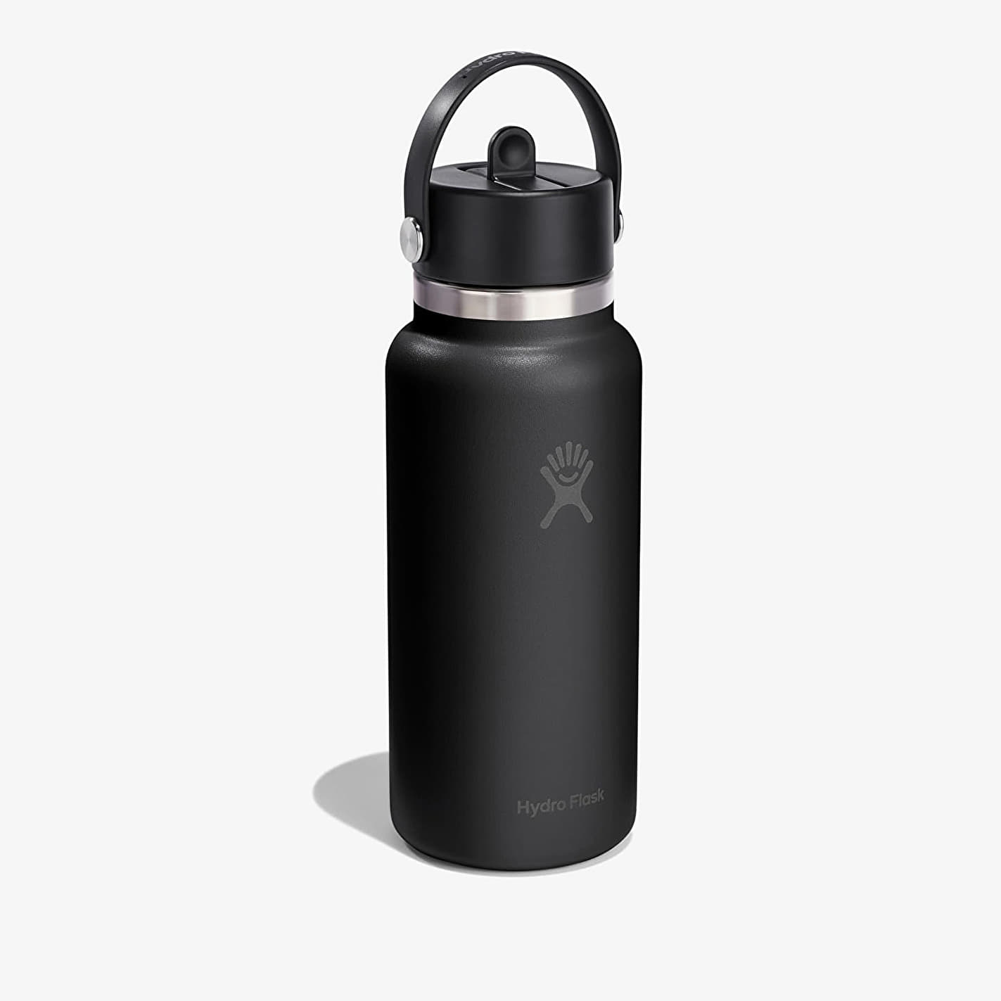 Μπουκάλι Hydro Flask 946ml Wide Flex Straw Cap Black Universal