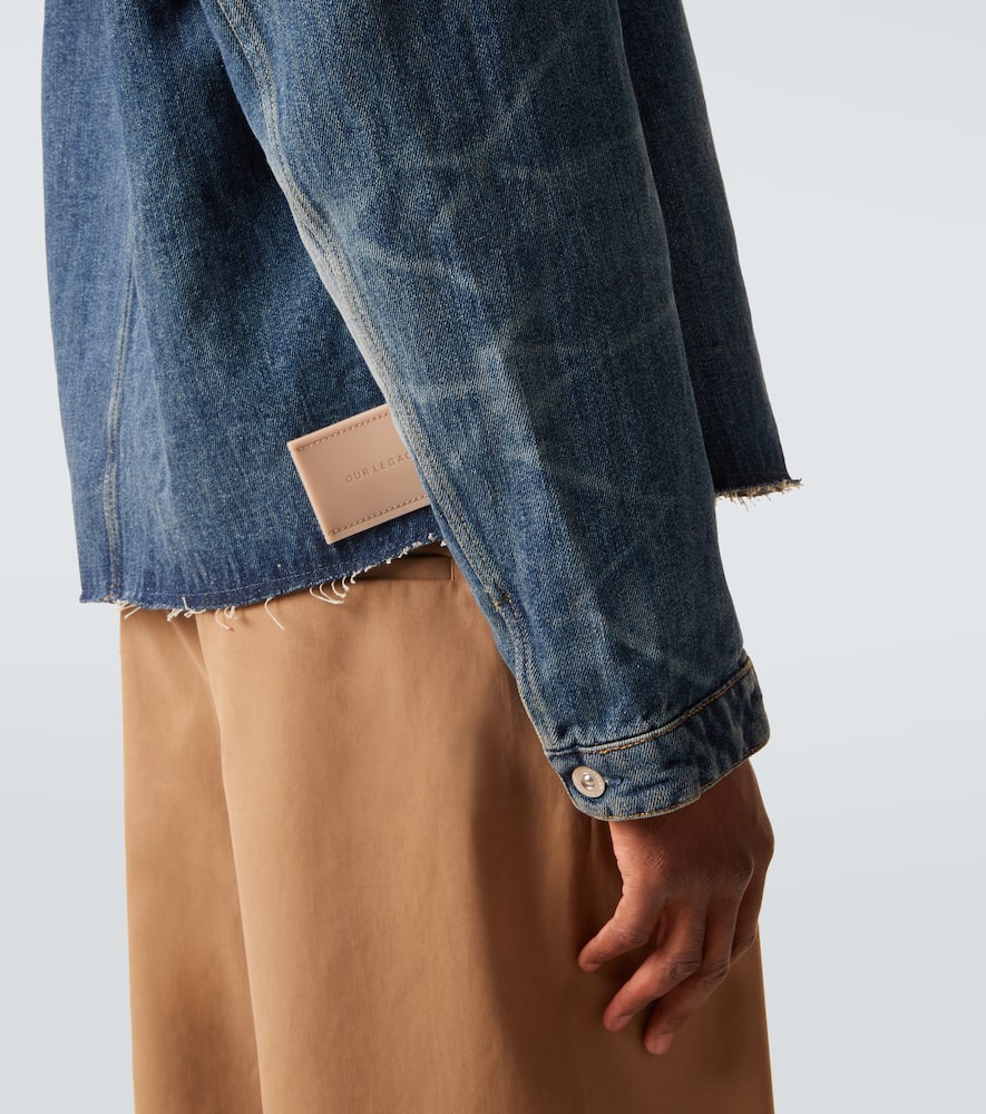 Our Legacy Cut Rebirth denim jacket