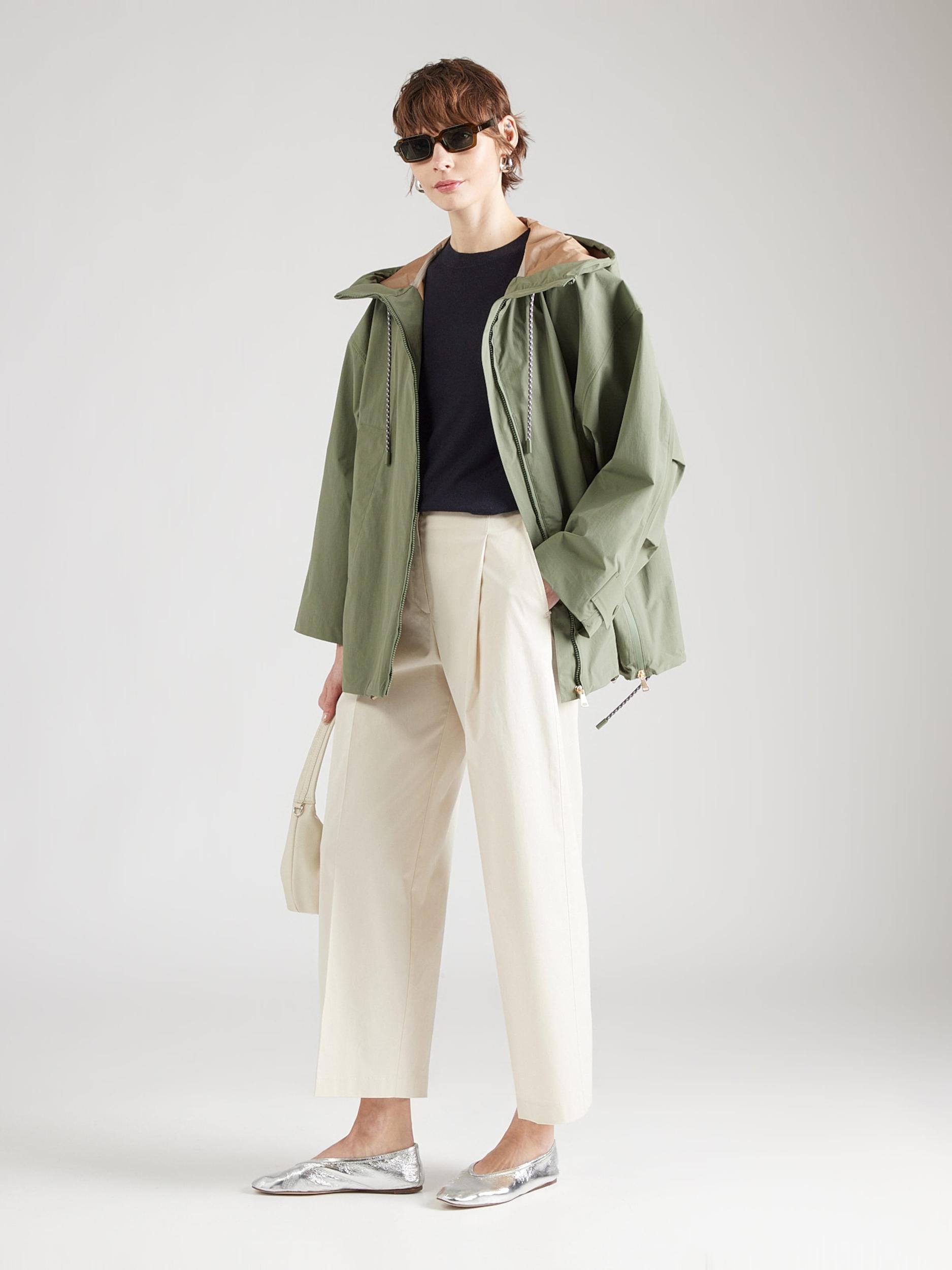 Weekend Max Mara Φθινοπωρινό και ανοιξιάτικο μπουφάν 'BELLA' λαδί