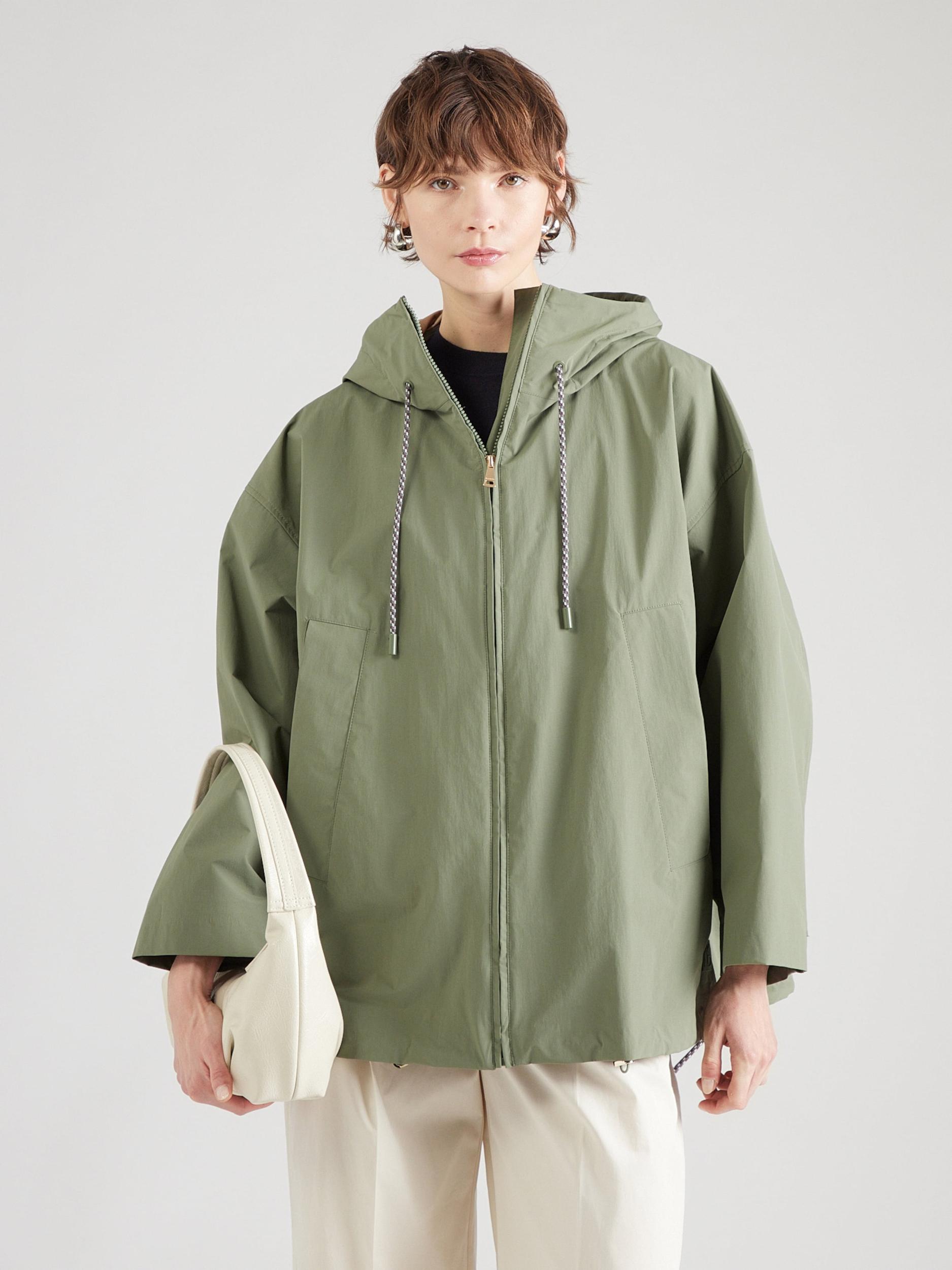 Weekend Max Mara Φθινοπωρινό και ανοιξιάτικο μπουφάν 'BELLA' λαδί