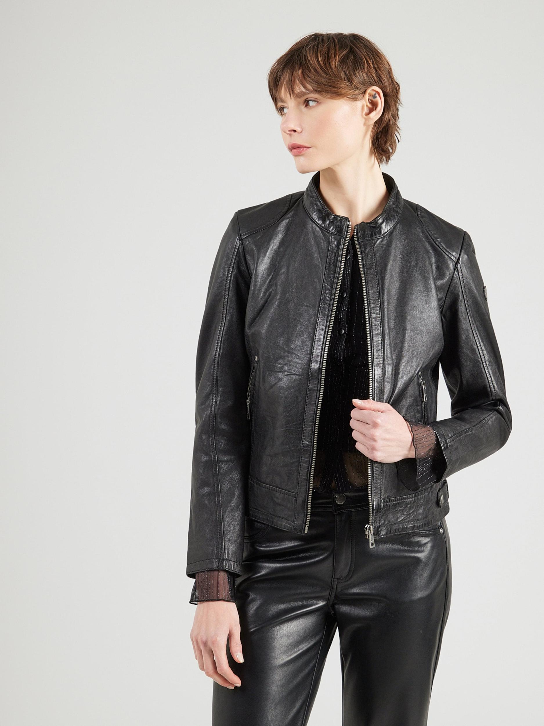 Mauritius Φθινοπωρινό και ανοιξιάτικο μπουφάν 'Youvie' μαύρο