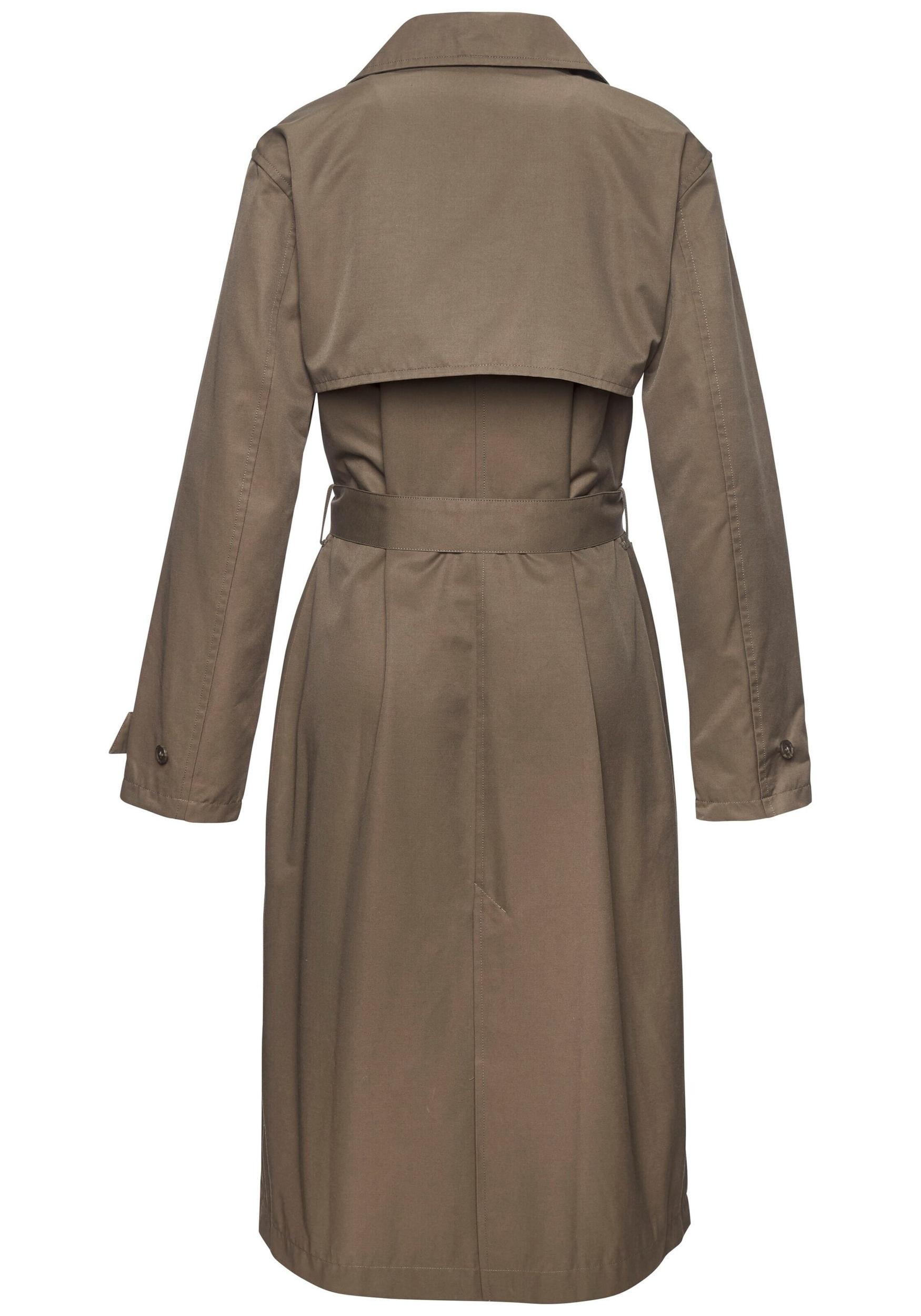 FRENCH CONNECTION Ανοιξιάτικο και φθινοπωρινό παλτό χακί