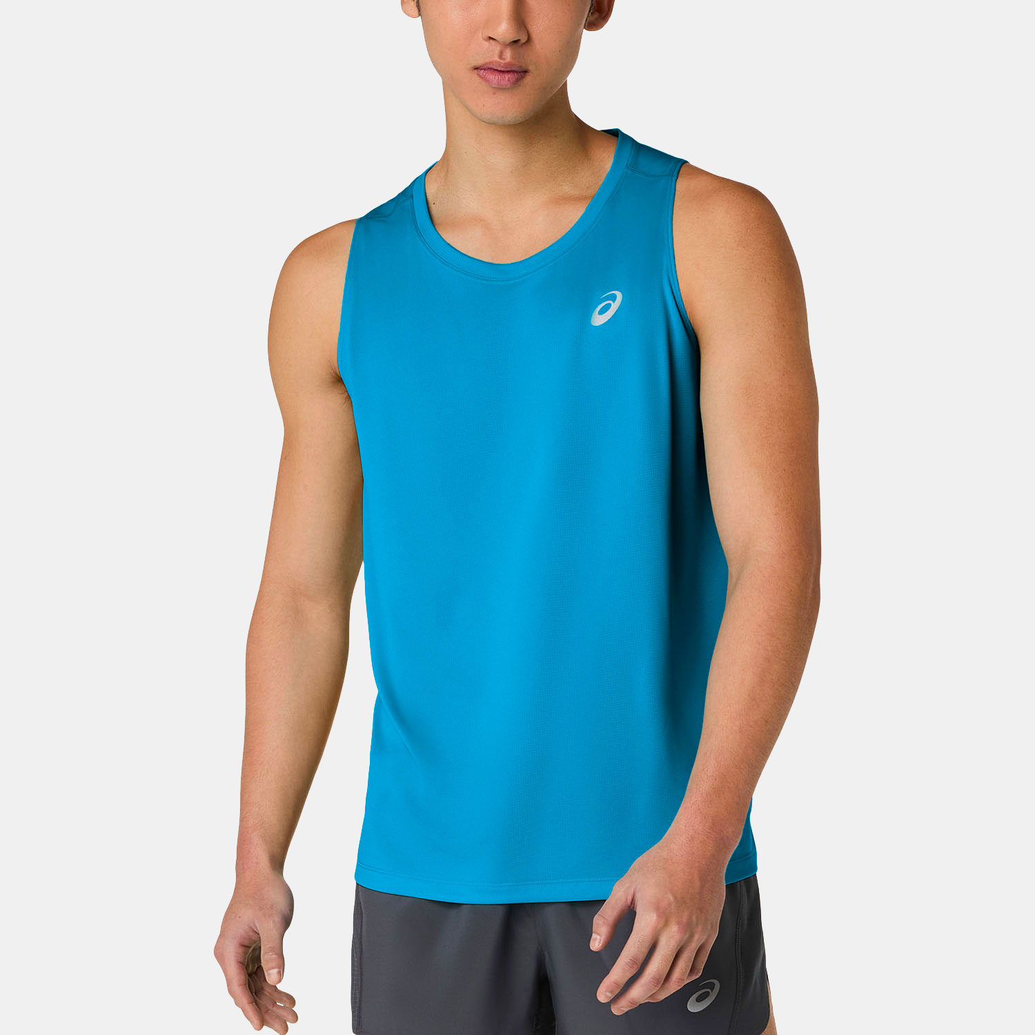 ASICS CORE RUNNING SINGLET ΜΠΛΕ