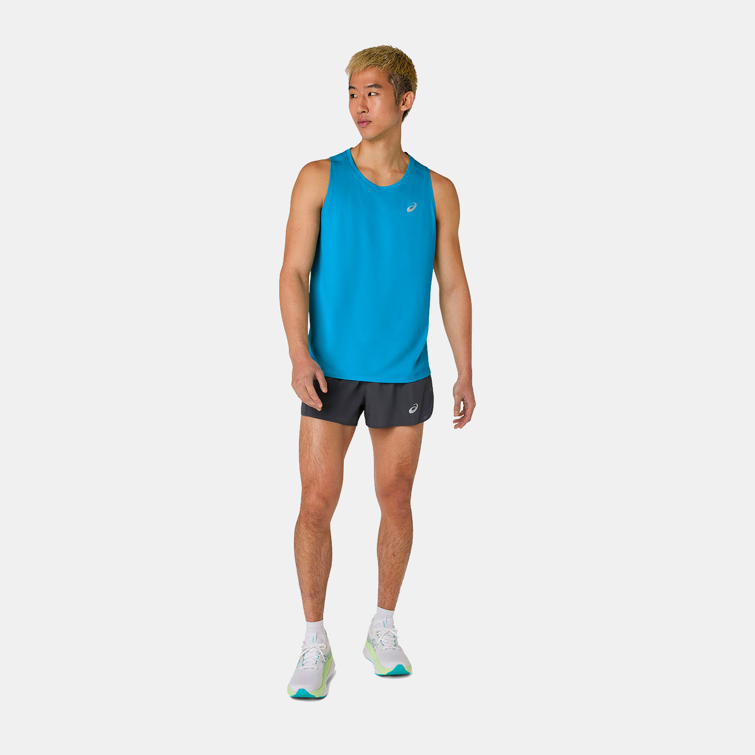 ASICS CORE RUNNING SINGLET ΜΠΛΕ