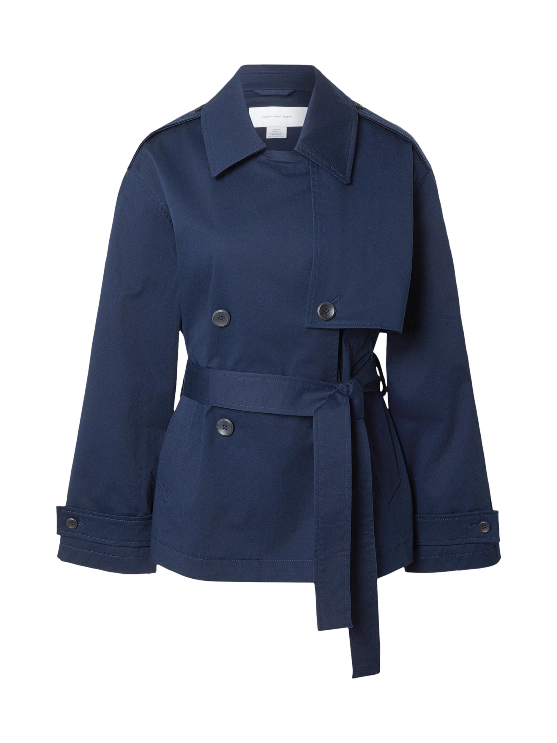Calvin Klein Ανοιξιάτικο και φθινοπωρινό παλτό σκούρο μπλε
