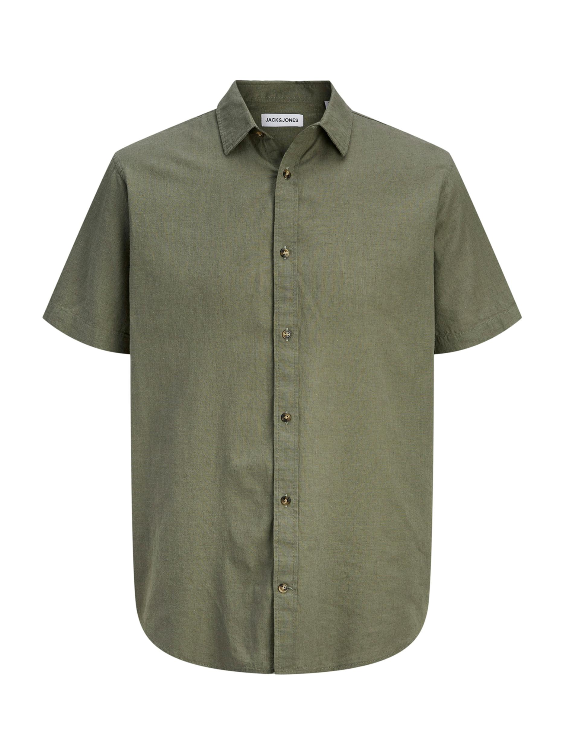 JACK & JONES Πουκάμισο 'JJESummer' λαδί