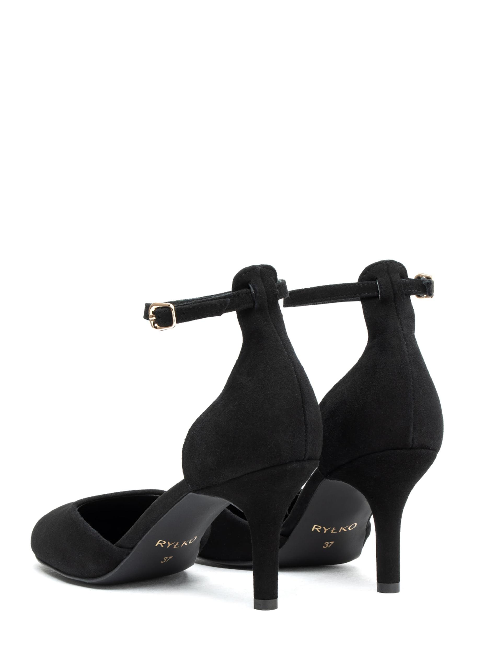 RYŁKO Γόβες μαύρο