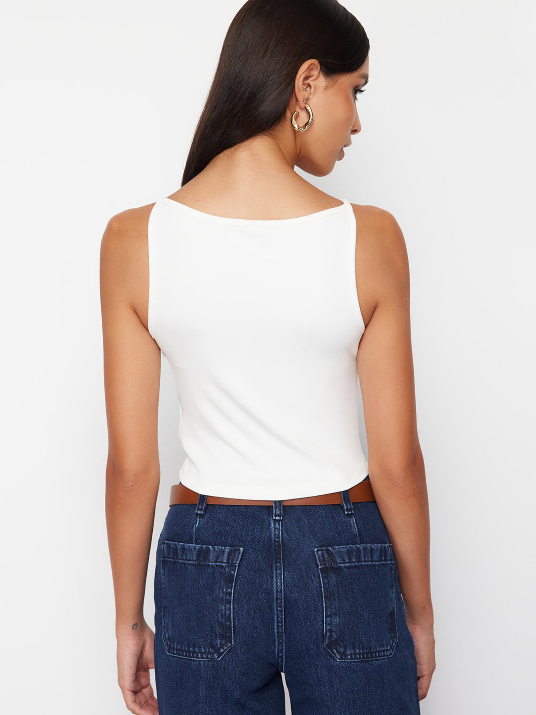 Trendyol Τοπ λευκό
