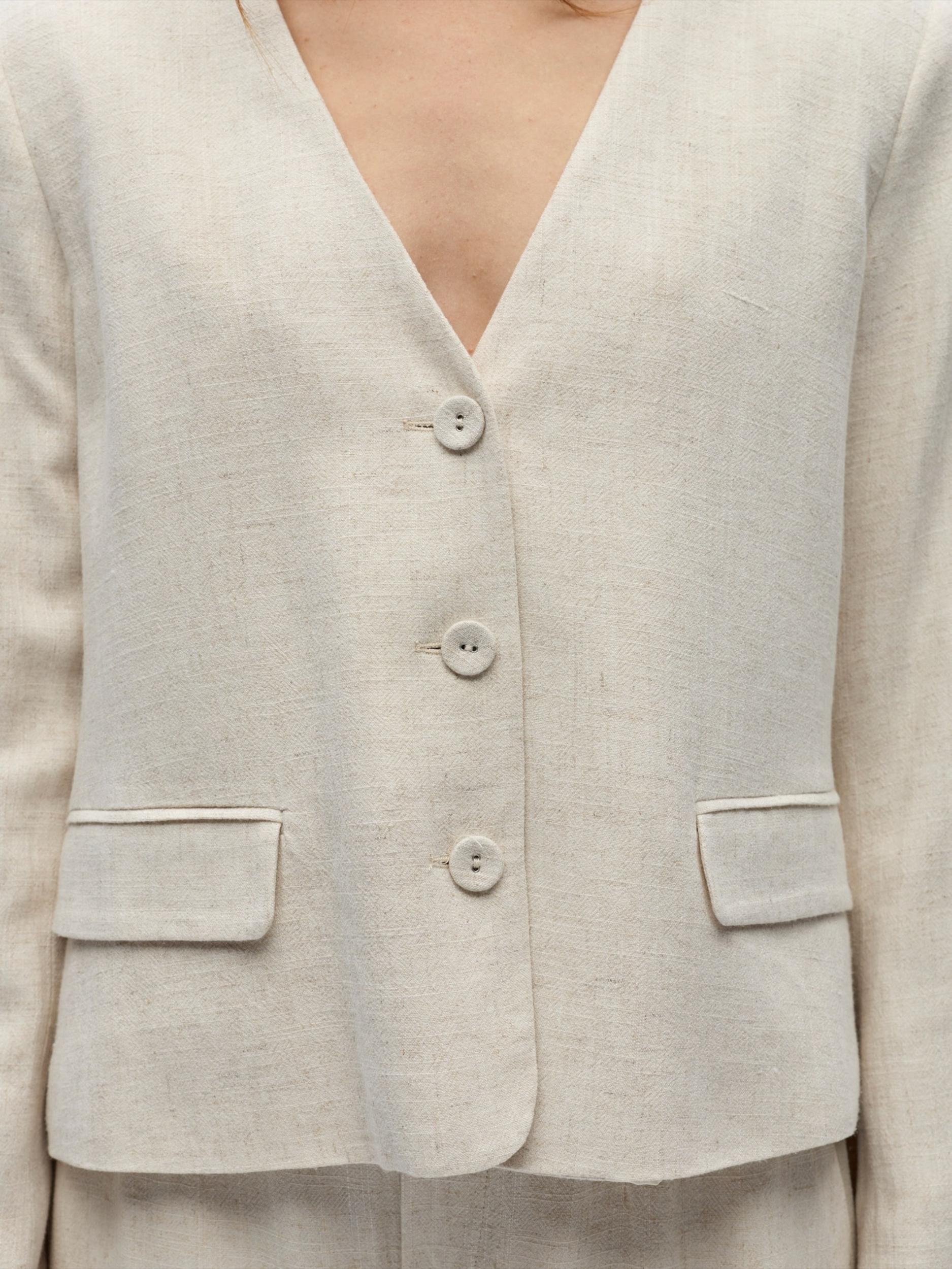 OBJECT Μπλέιζερ 'OBJSANNE' κρεμ