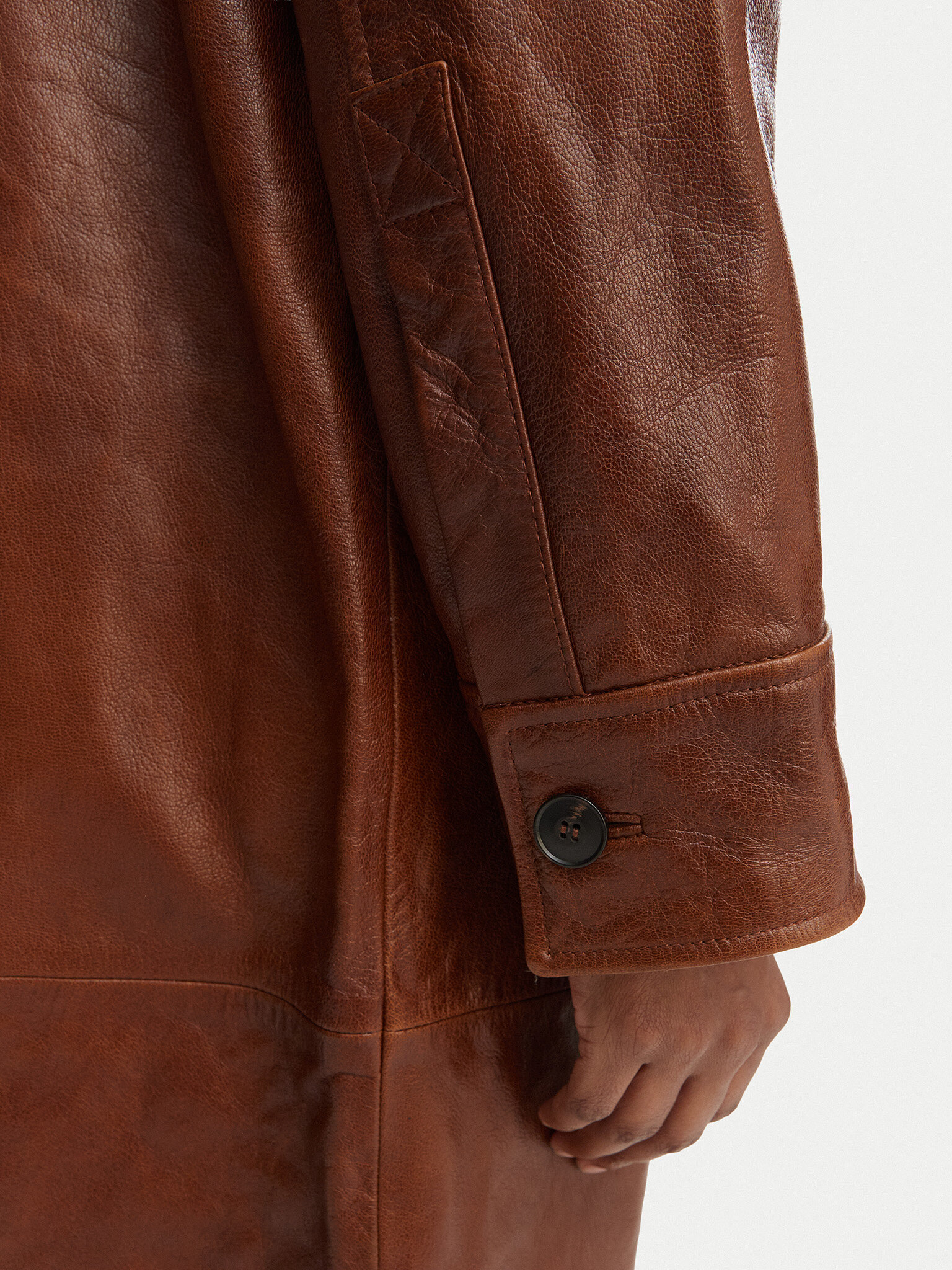 Δερμάτινο παλτό MAX&Co.