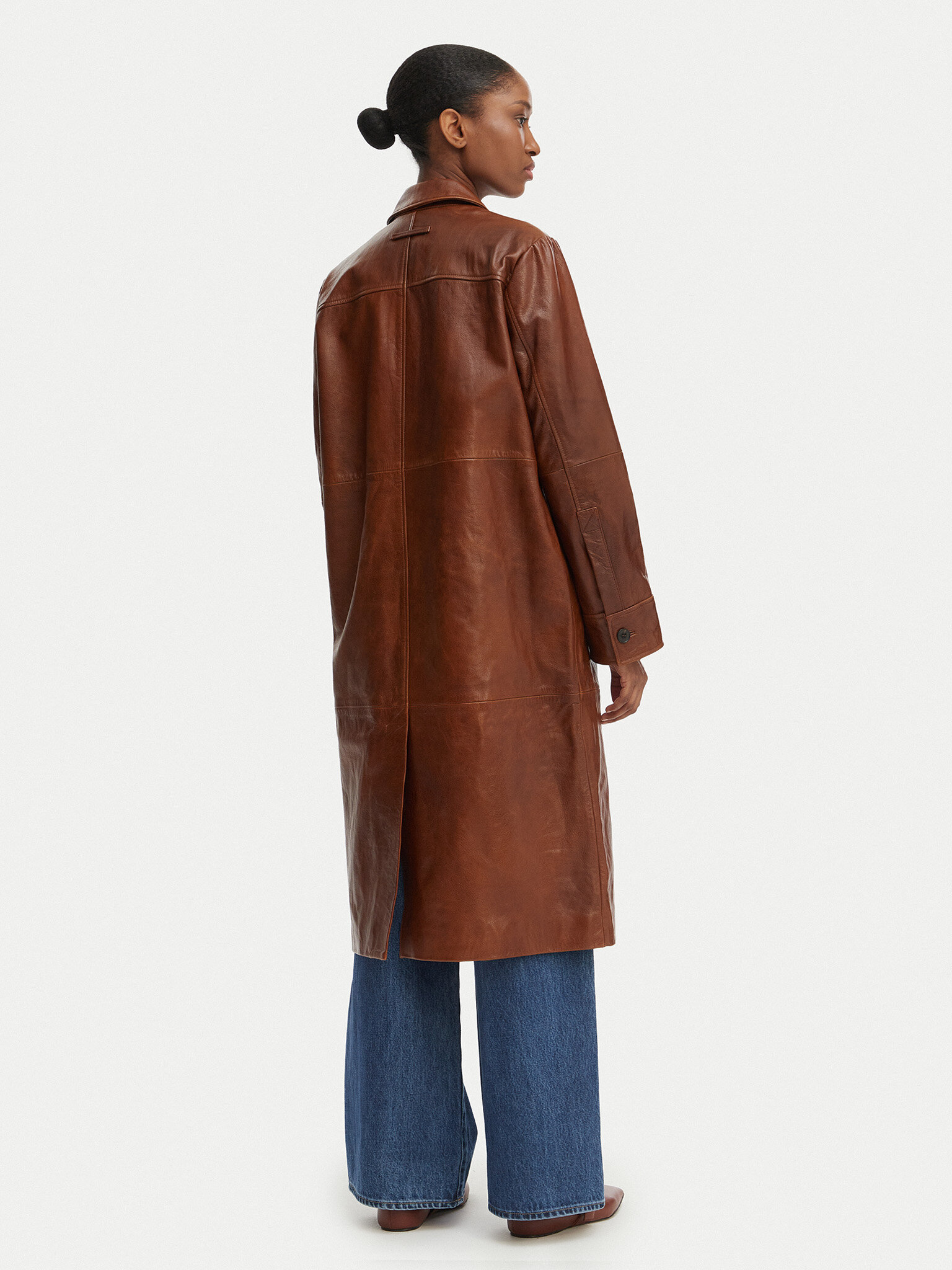 Δερμάτινο παλτό MAX&Co.