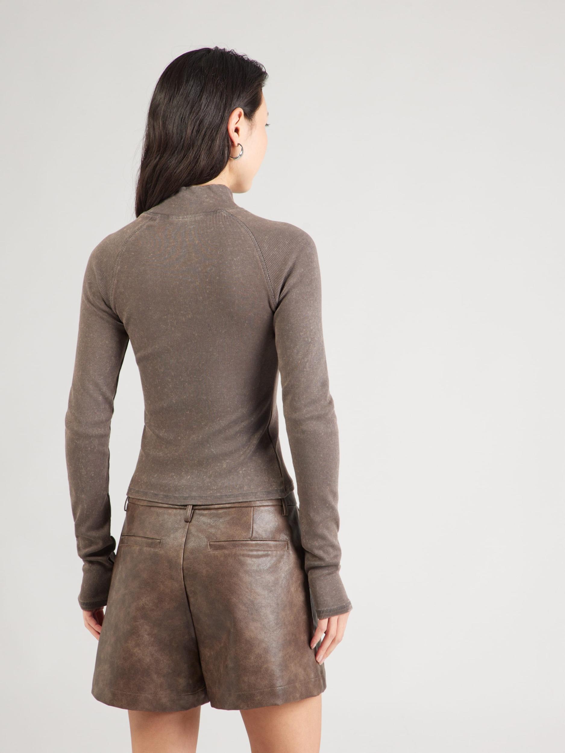 WEEKDAY Πλεκτή ζακέτα 'Ali' τέφρα