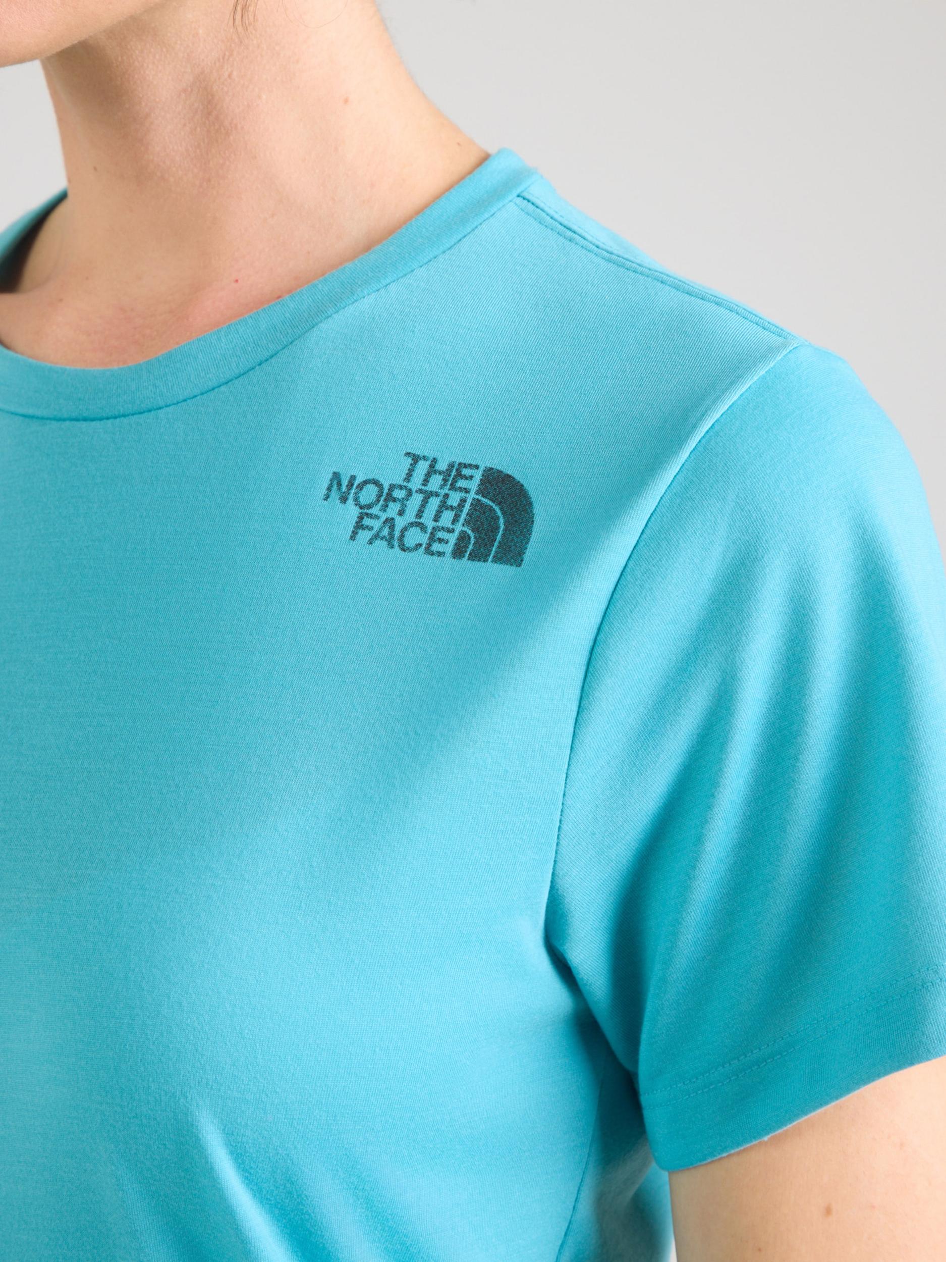 THE NORTH FACE Λειτουργικό μπλουζάκι γαλάζιο / μαύρο / λευκό
