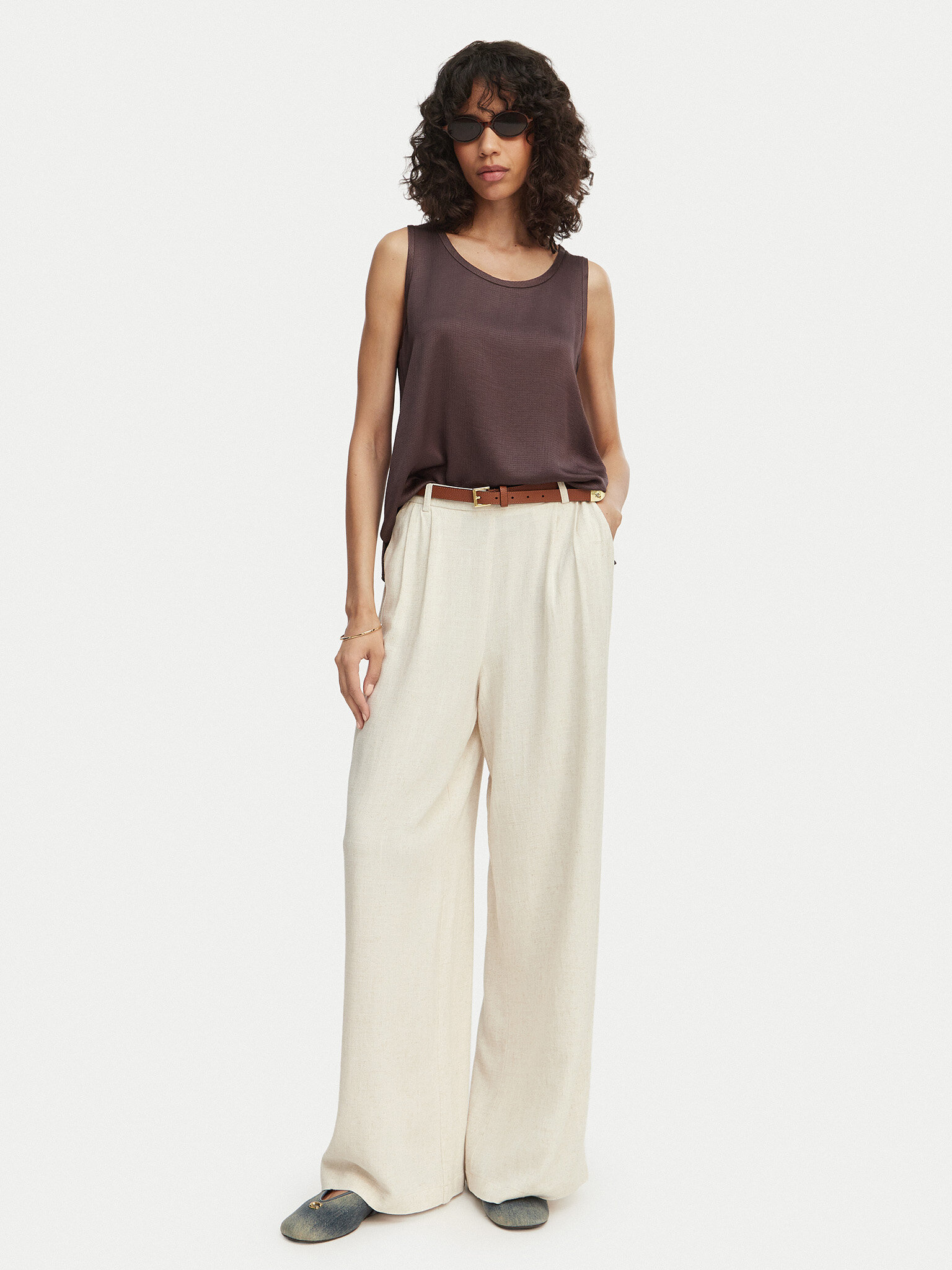 Παντελόνι υφασμάτινο ONLY