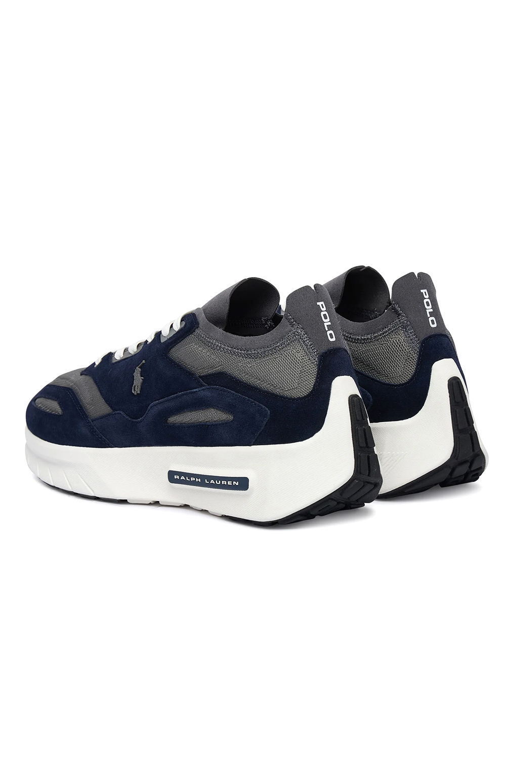 POLO RALPH LAUREN Sneakers Boerum Knit-Sk-Ltl 809P07534006 hunter navy/dark metal
