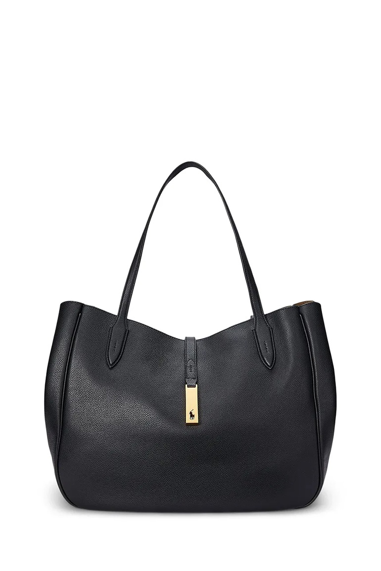 Polo Ralph Lauren shopper γυναικεία δερμάτινη