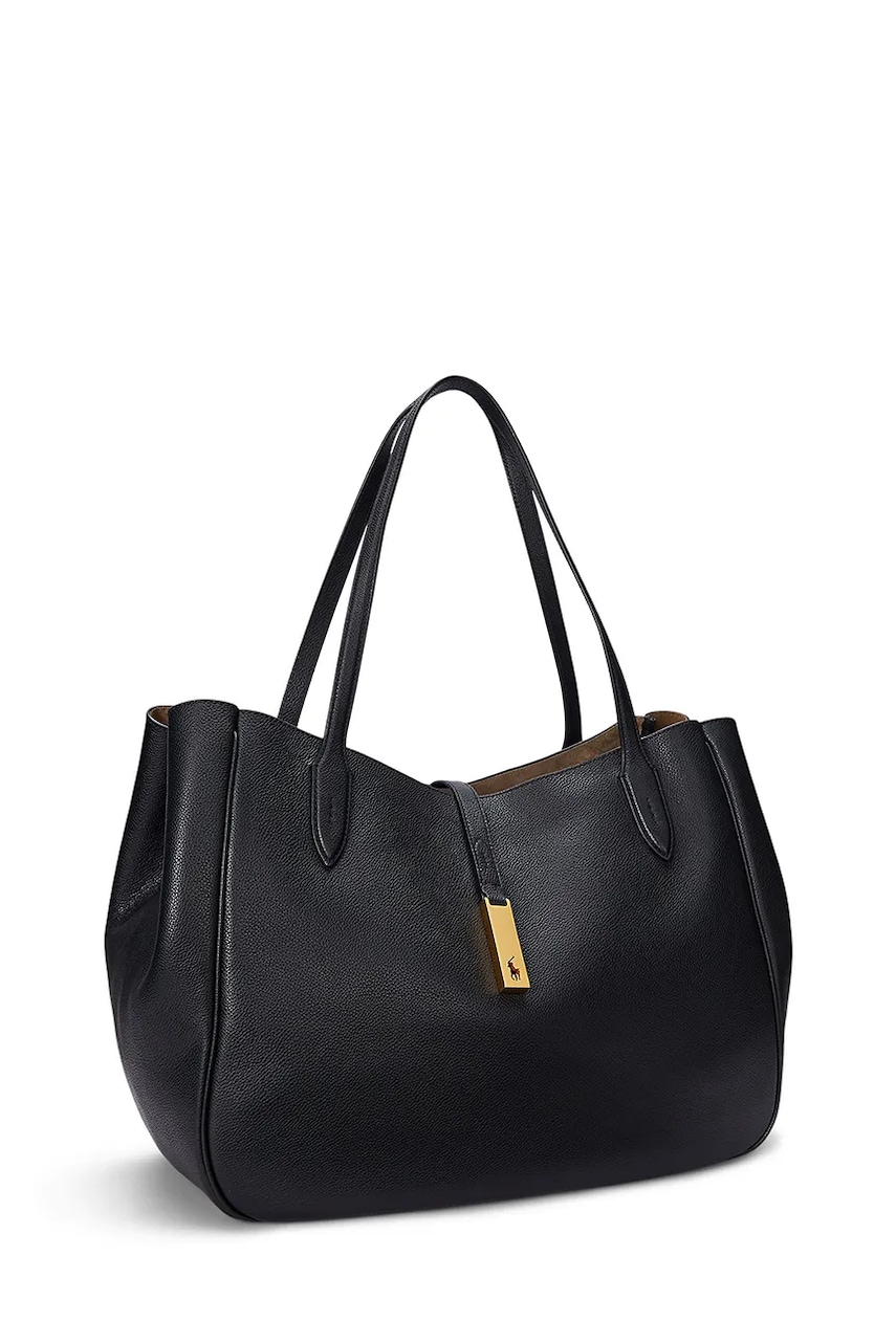 Polo Ralph Lauren shopper γυναικεία δερμάτινη