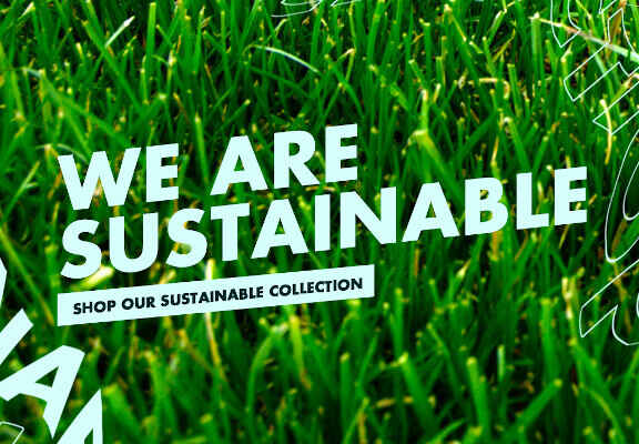 Κέιμενο "We are sustainable"