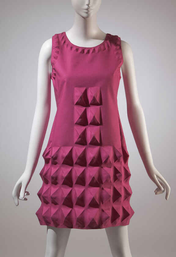 ροζ φόρεμα Pierre Cardin
