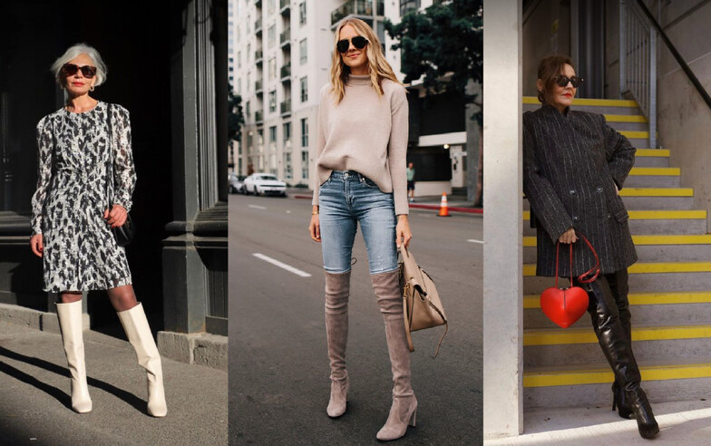 outfits with over the knee boots