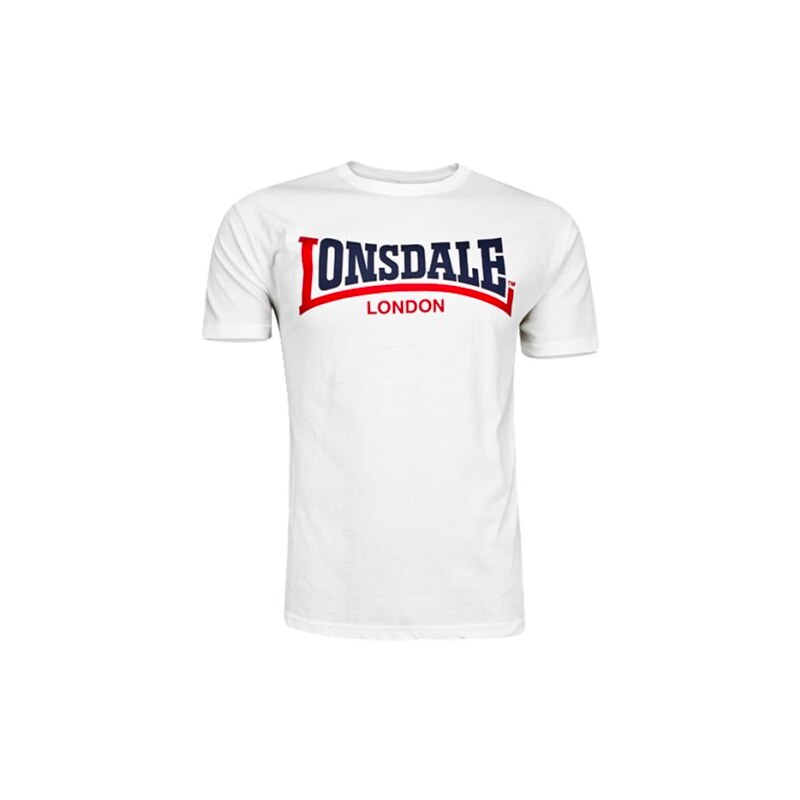 Lonsdale T-Shirt Two Tone-Άσπρο-S